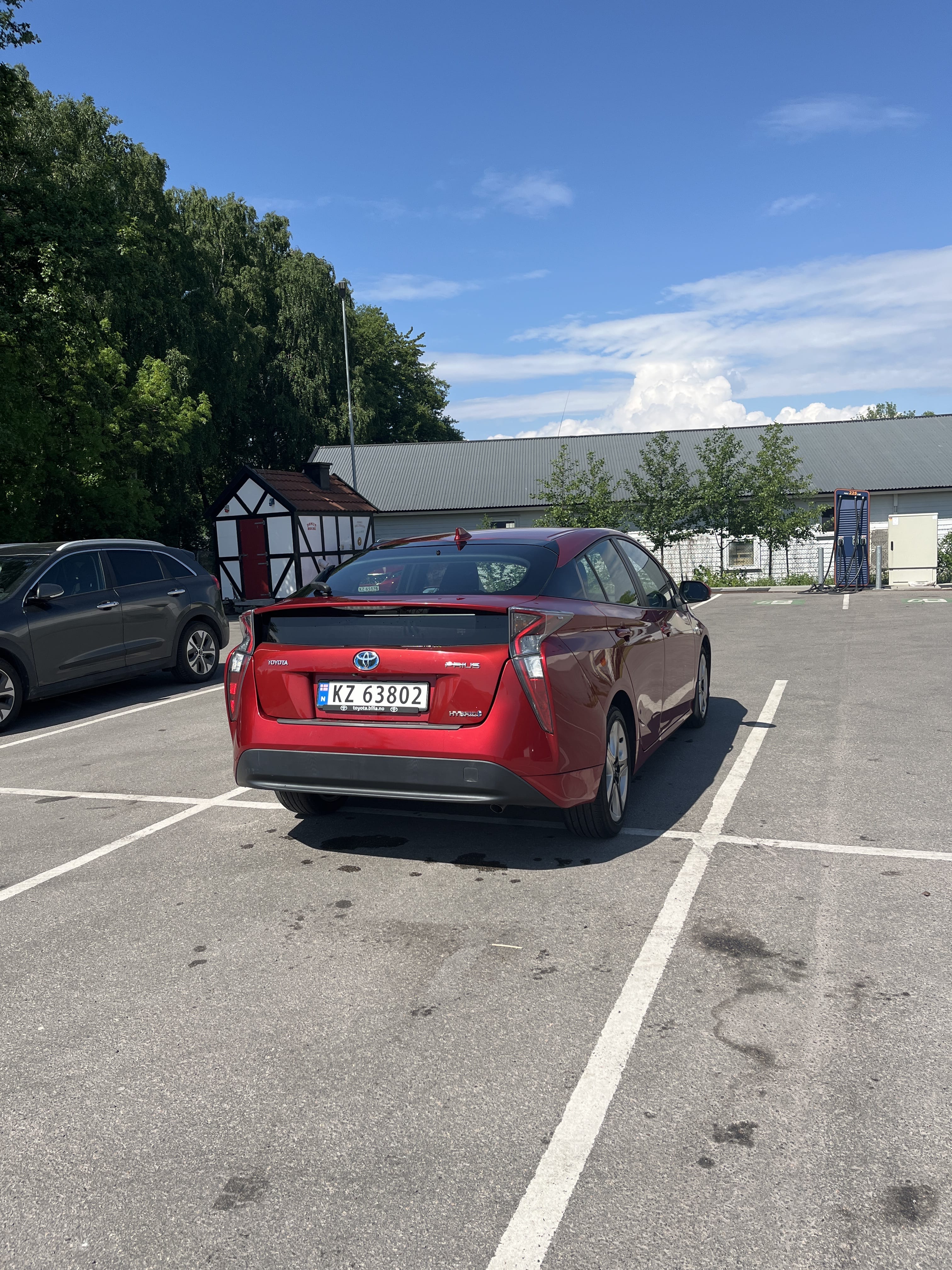 Toyota Prius med GPS
