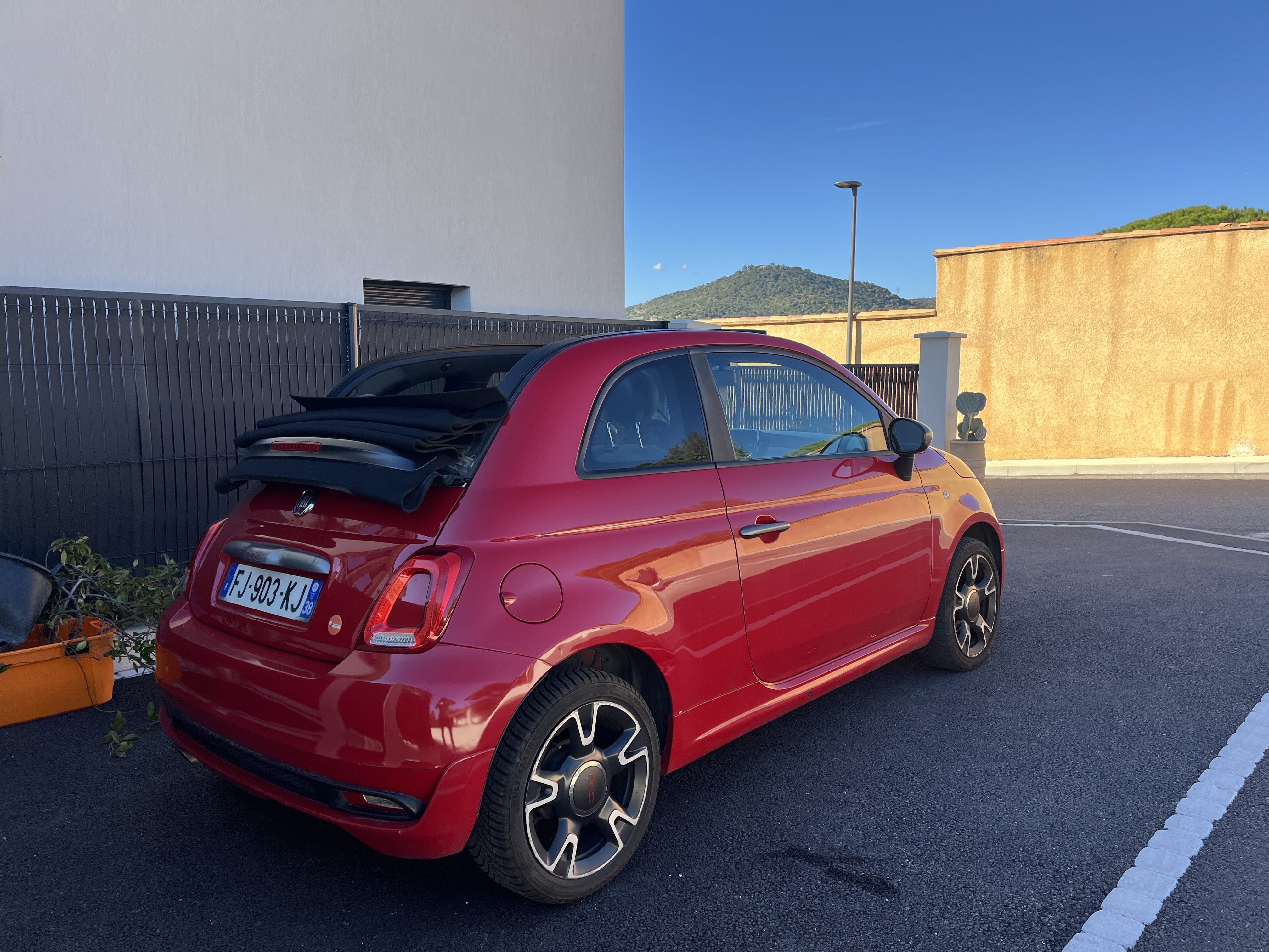 Fiat 500 C 1.2 avec Régulateur de vitesse