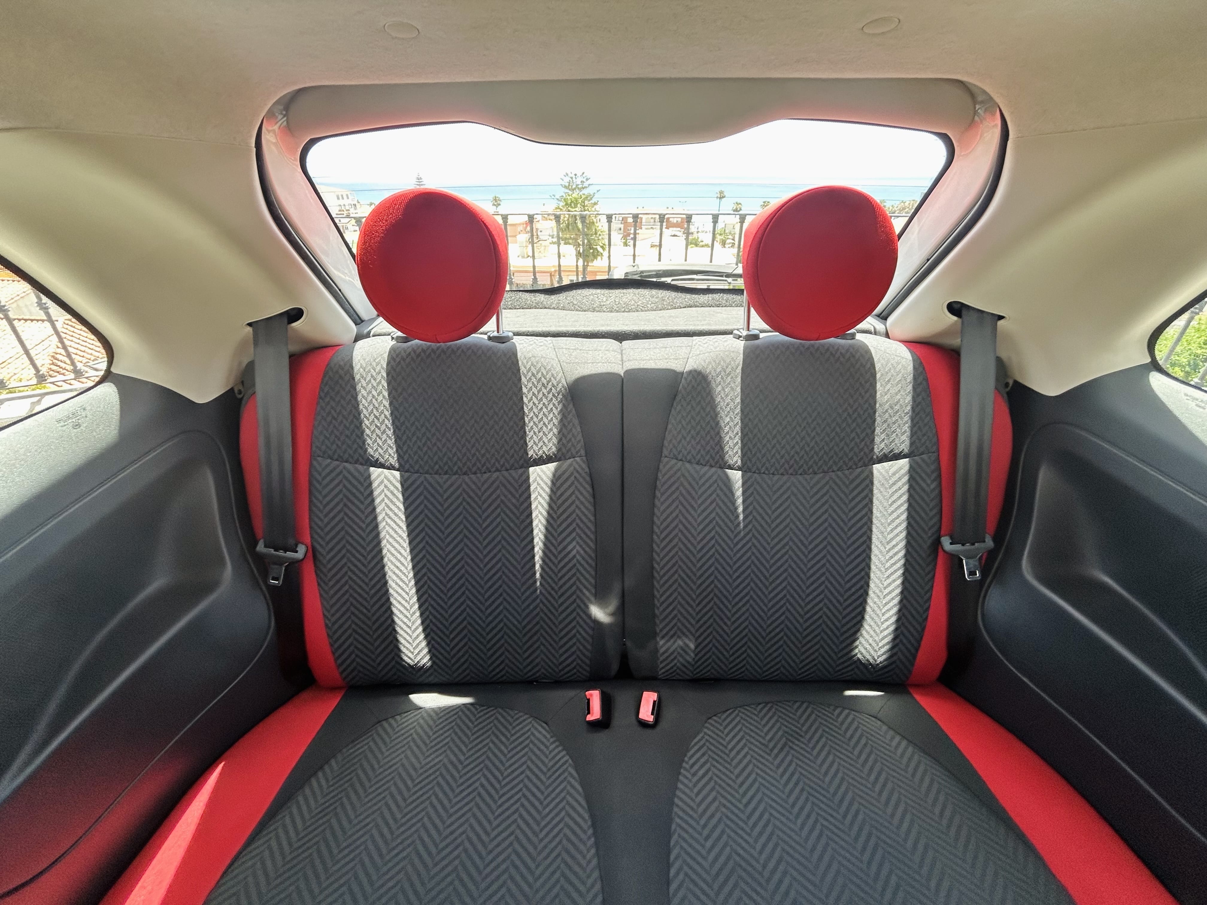 Fiat 500 mit Autoradio