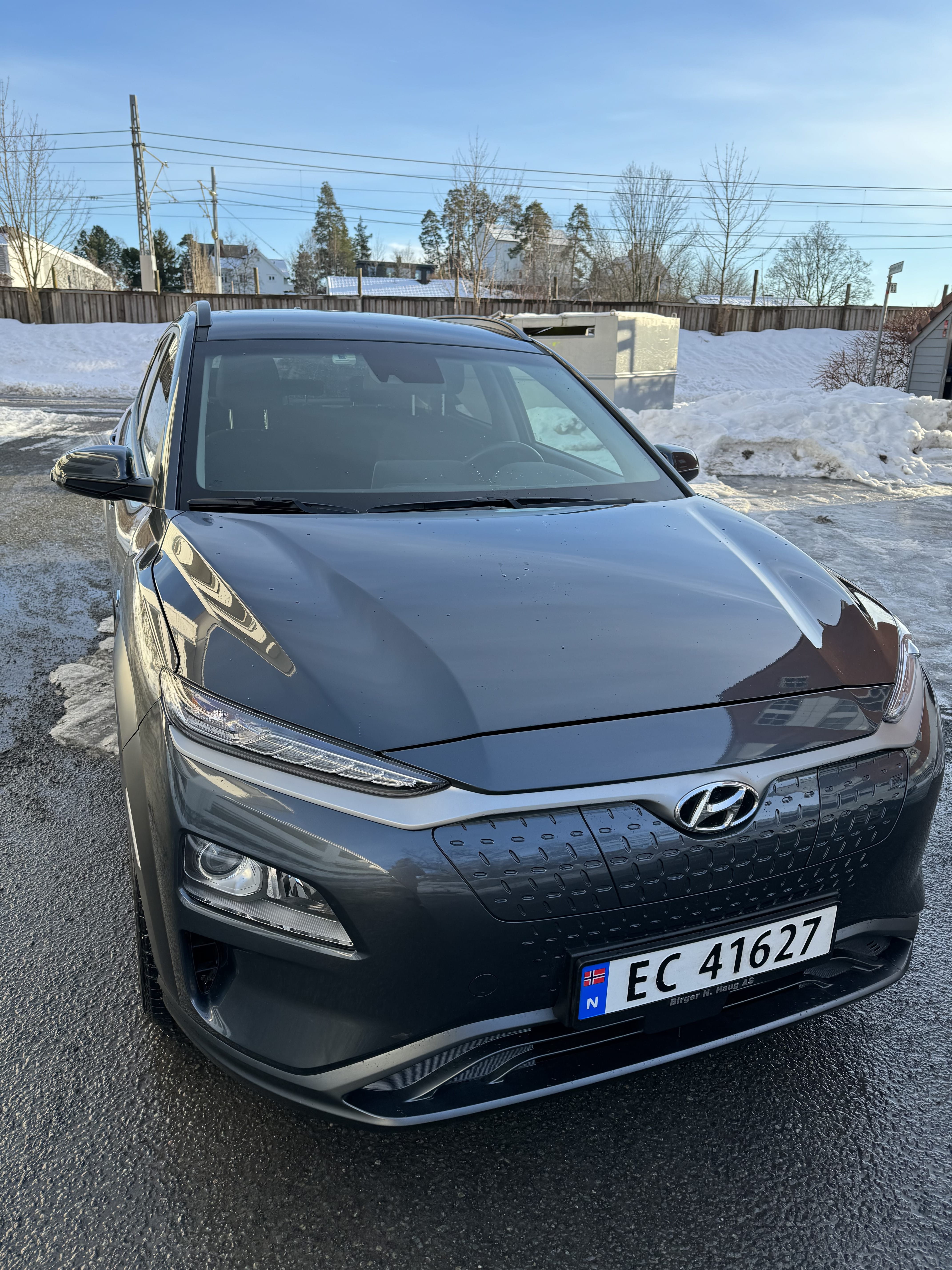Hyundai Kona Electric med GPS