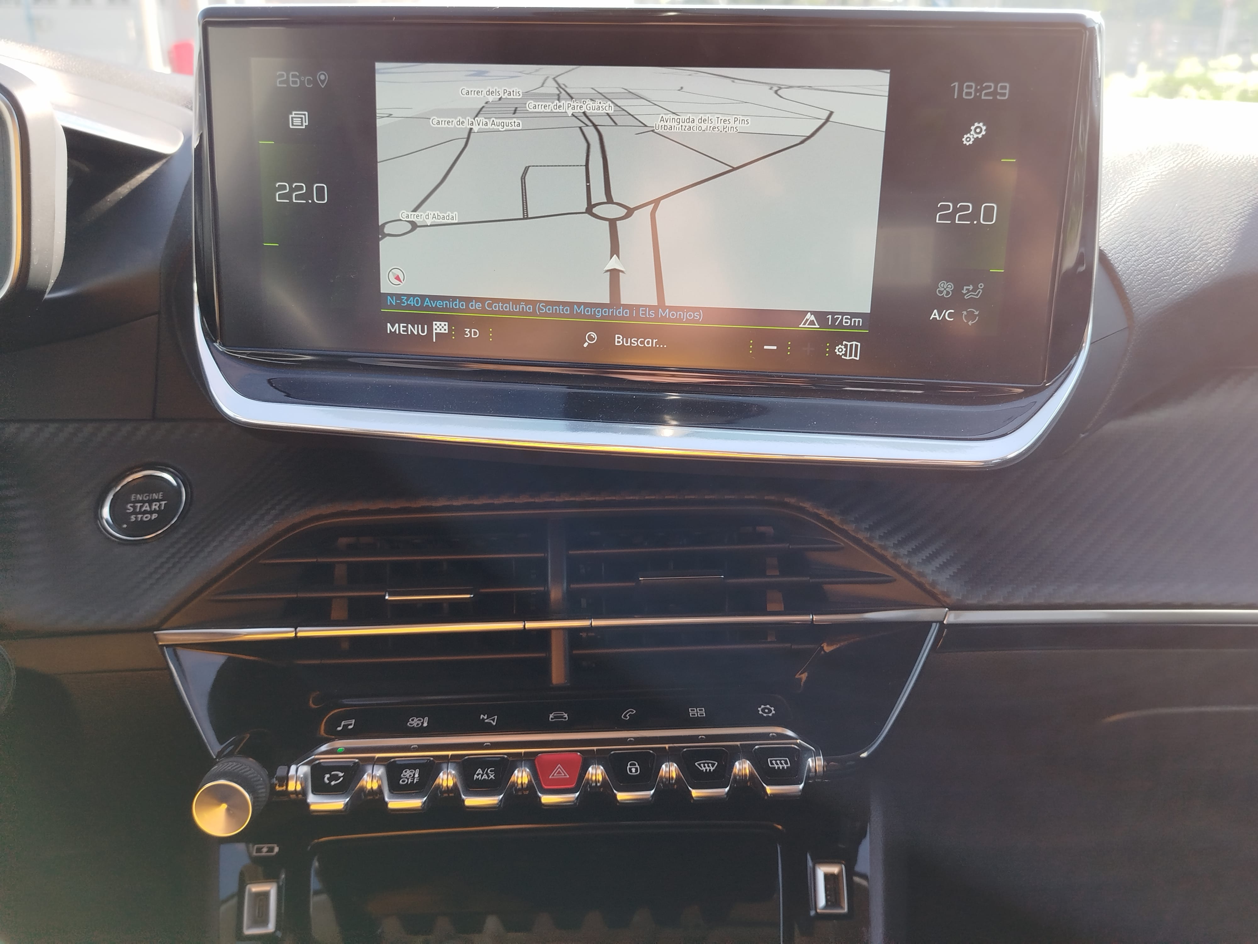 Peugeot 208 con Control de velocidad