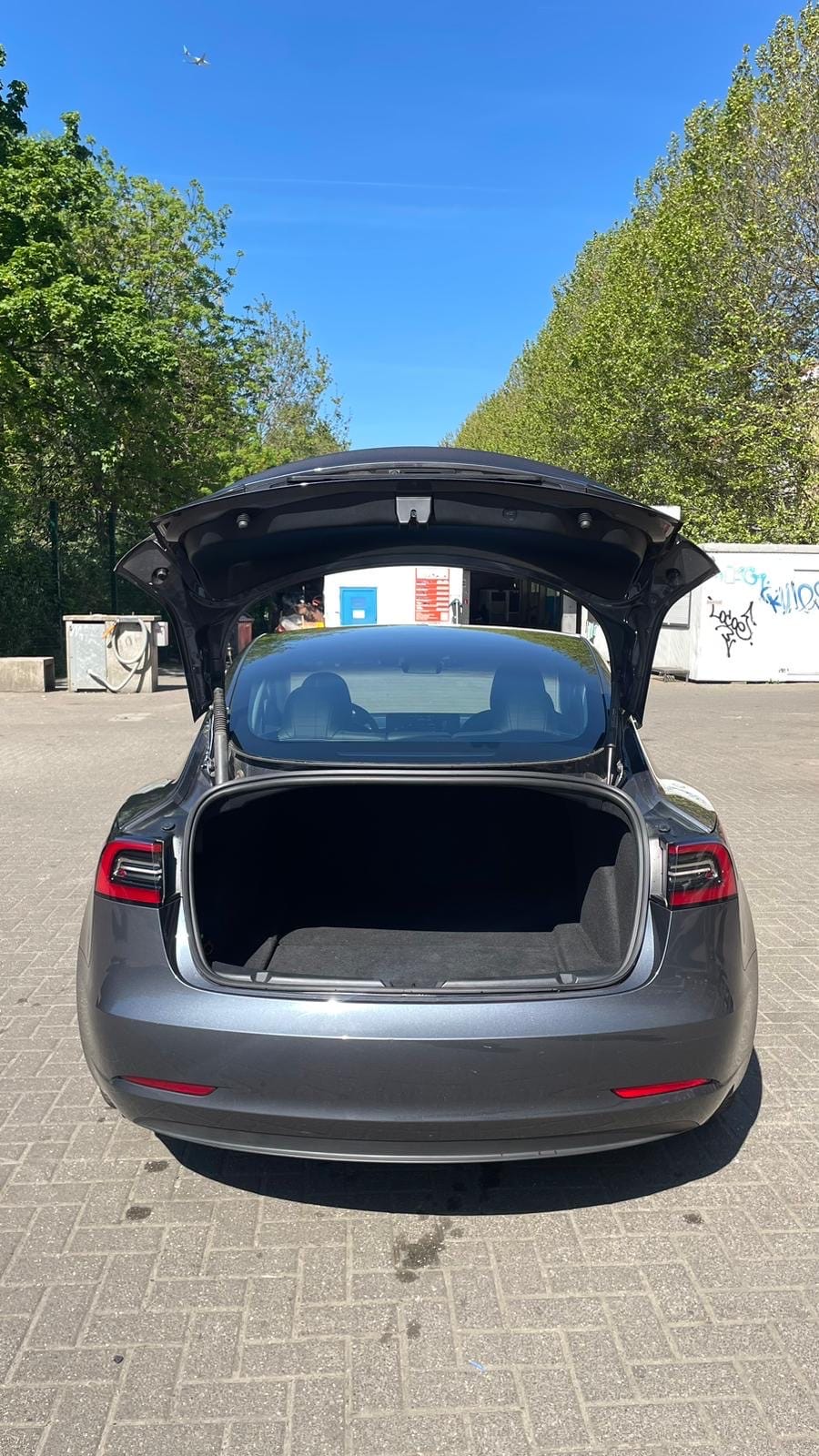 Tesla Model 3 with Cruise control