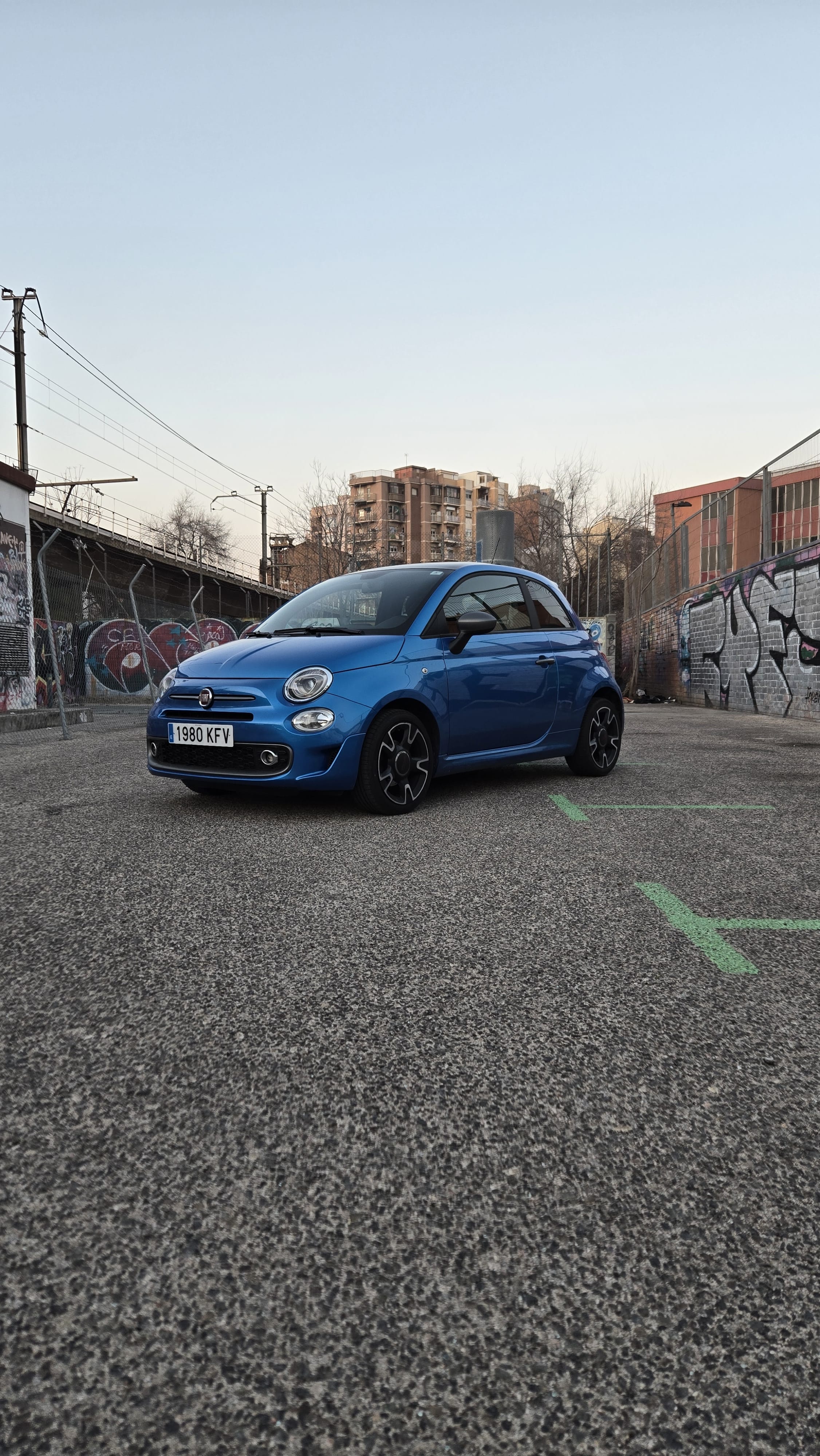Fiat 500 Sport 1.2 gasolina, 70cv, 2017, con Aire acondicionado