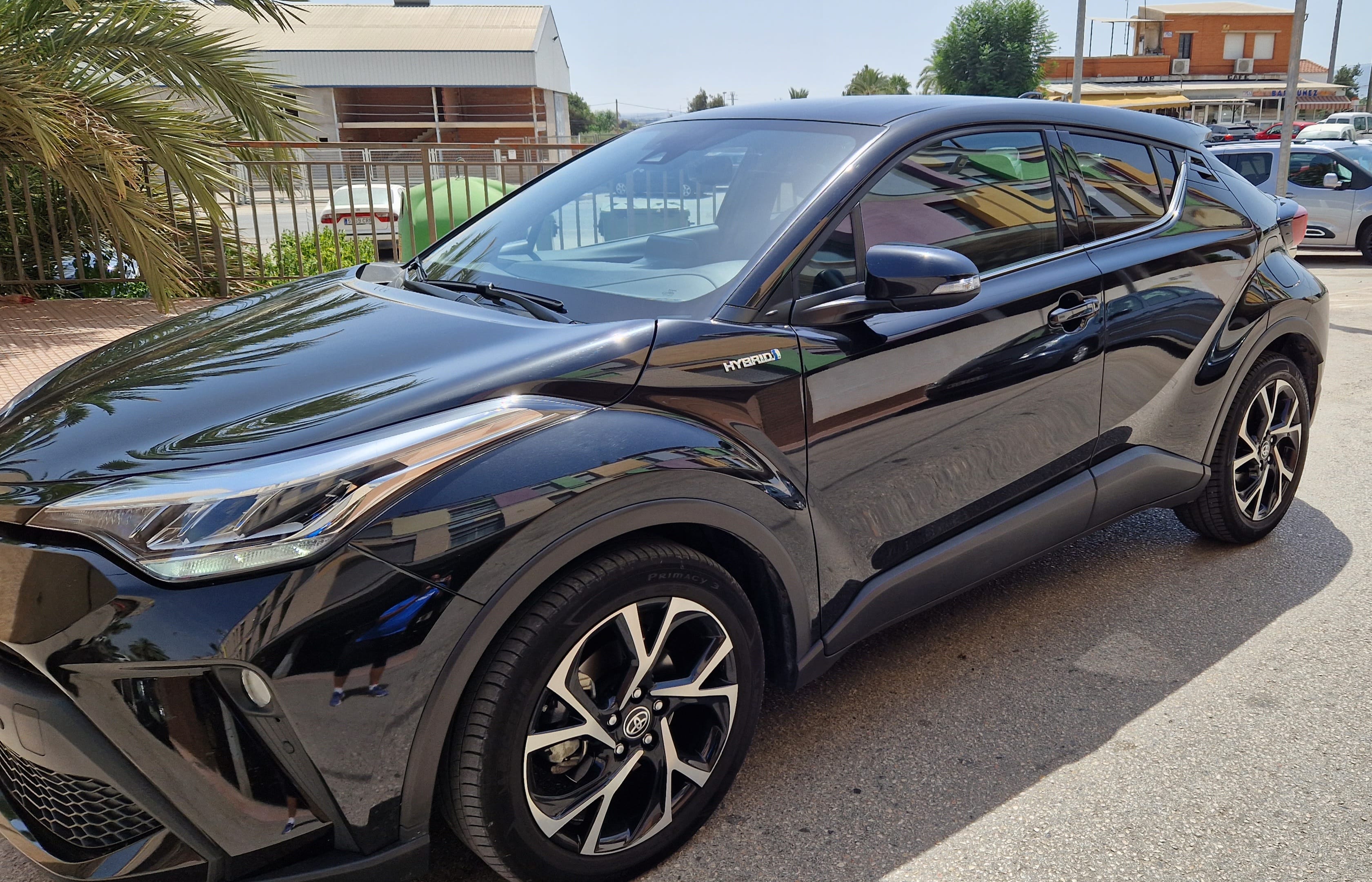 Toyota C-HR con GPS