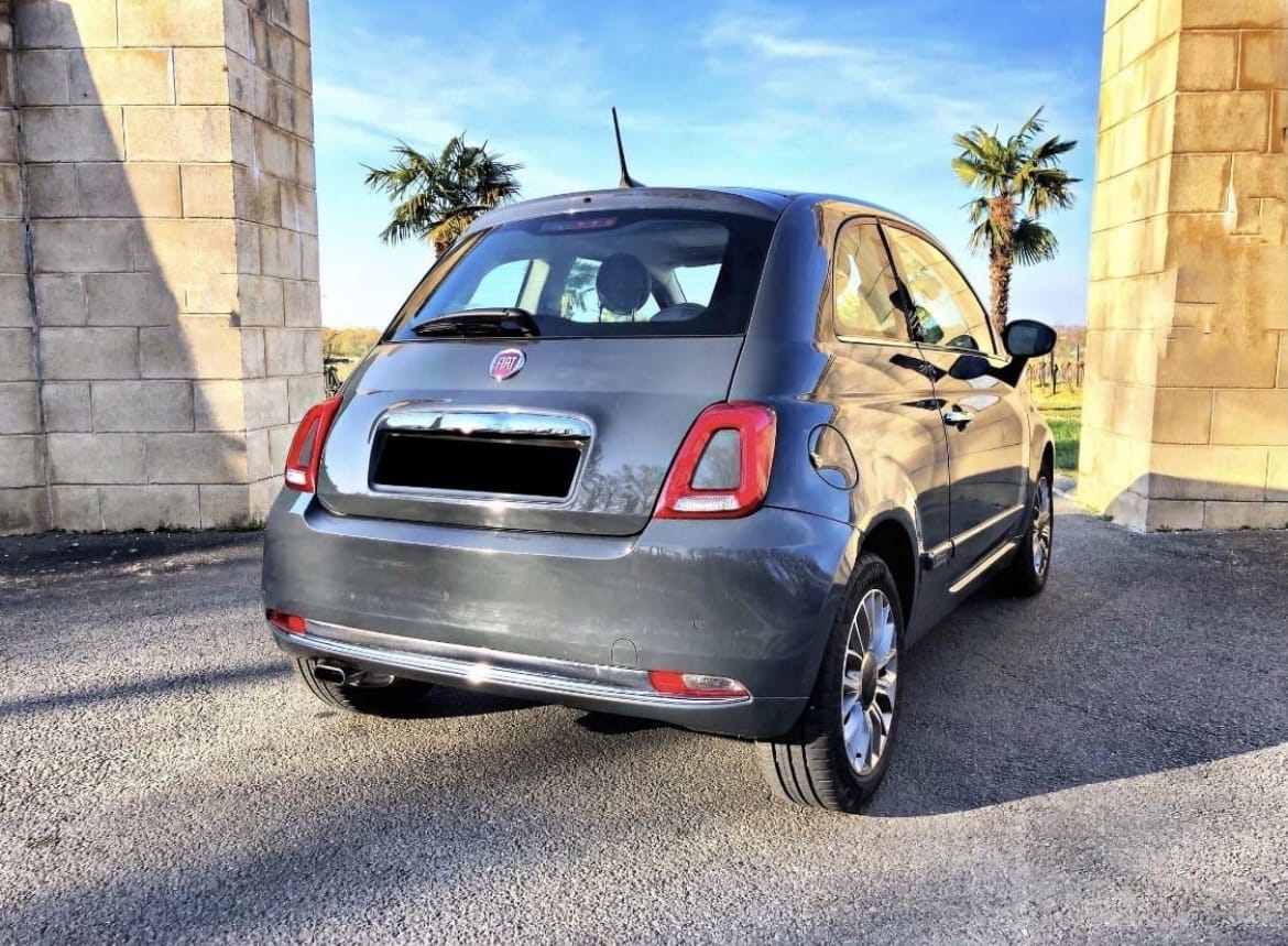 Fiat 500 avec GPS