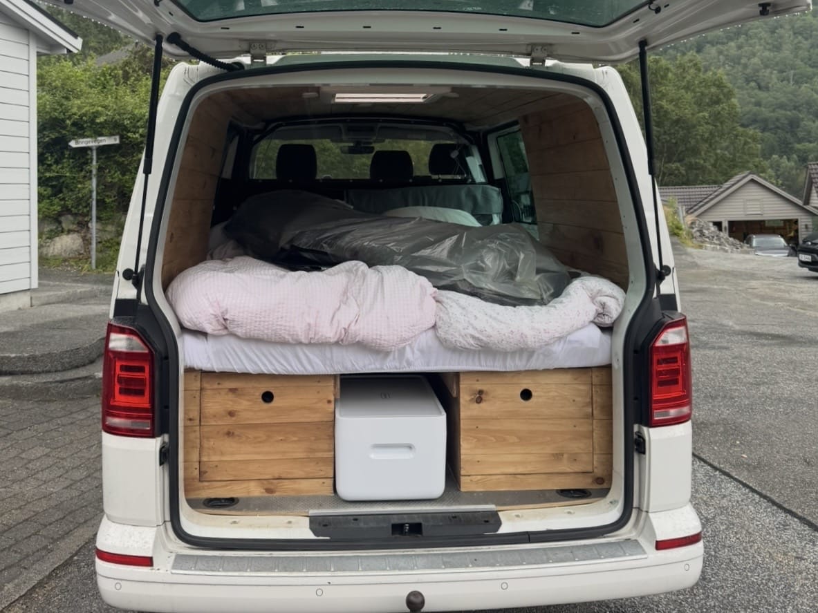 Volkswagen Transporter med Ryggekamera