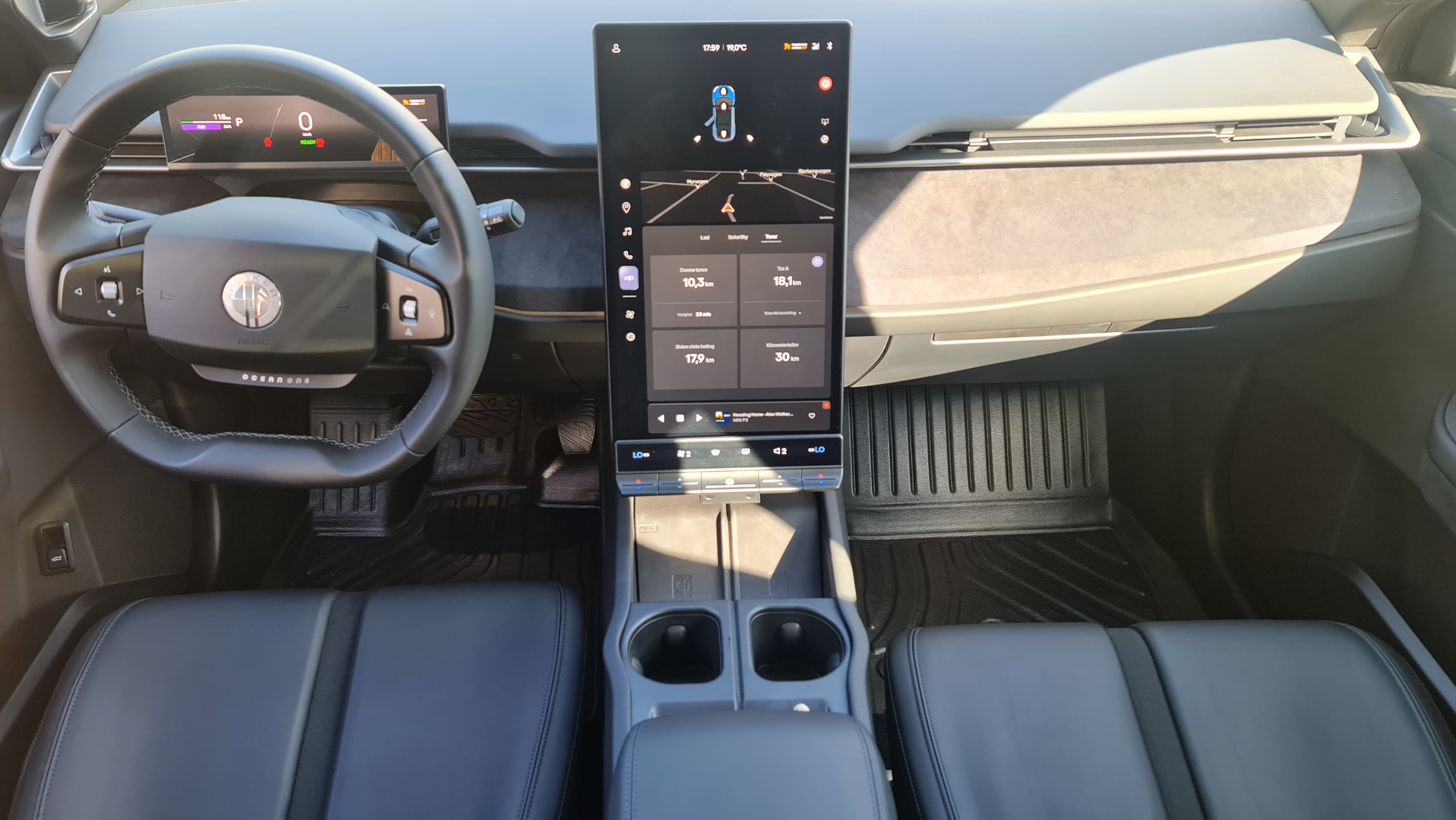 Fisker Ocean One met Cruise control