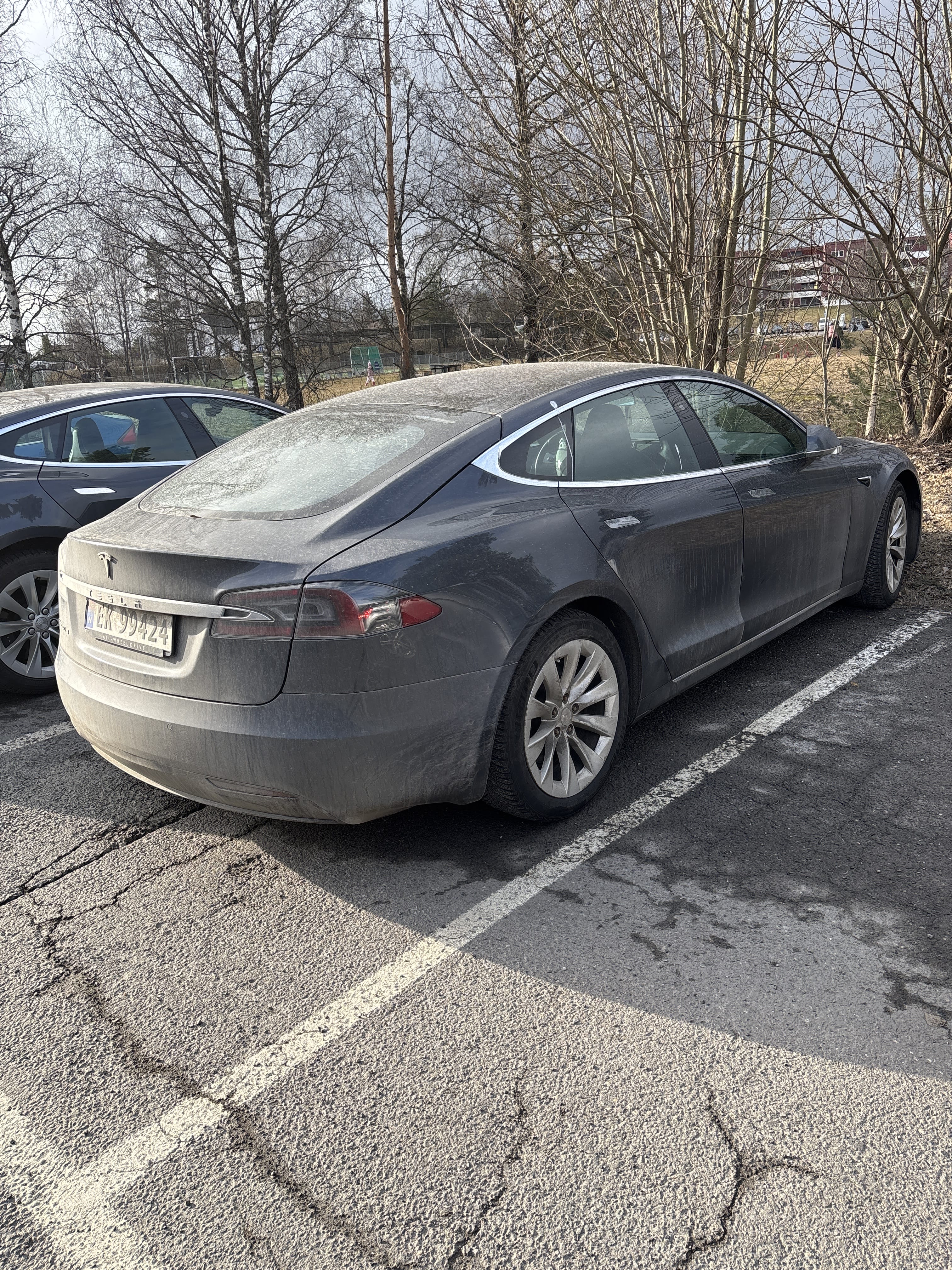 Tesla Model S 75D with Backup camera