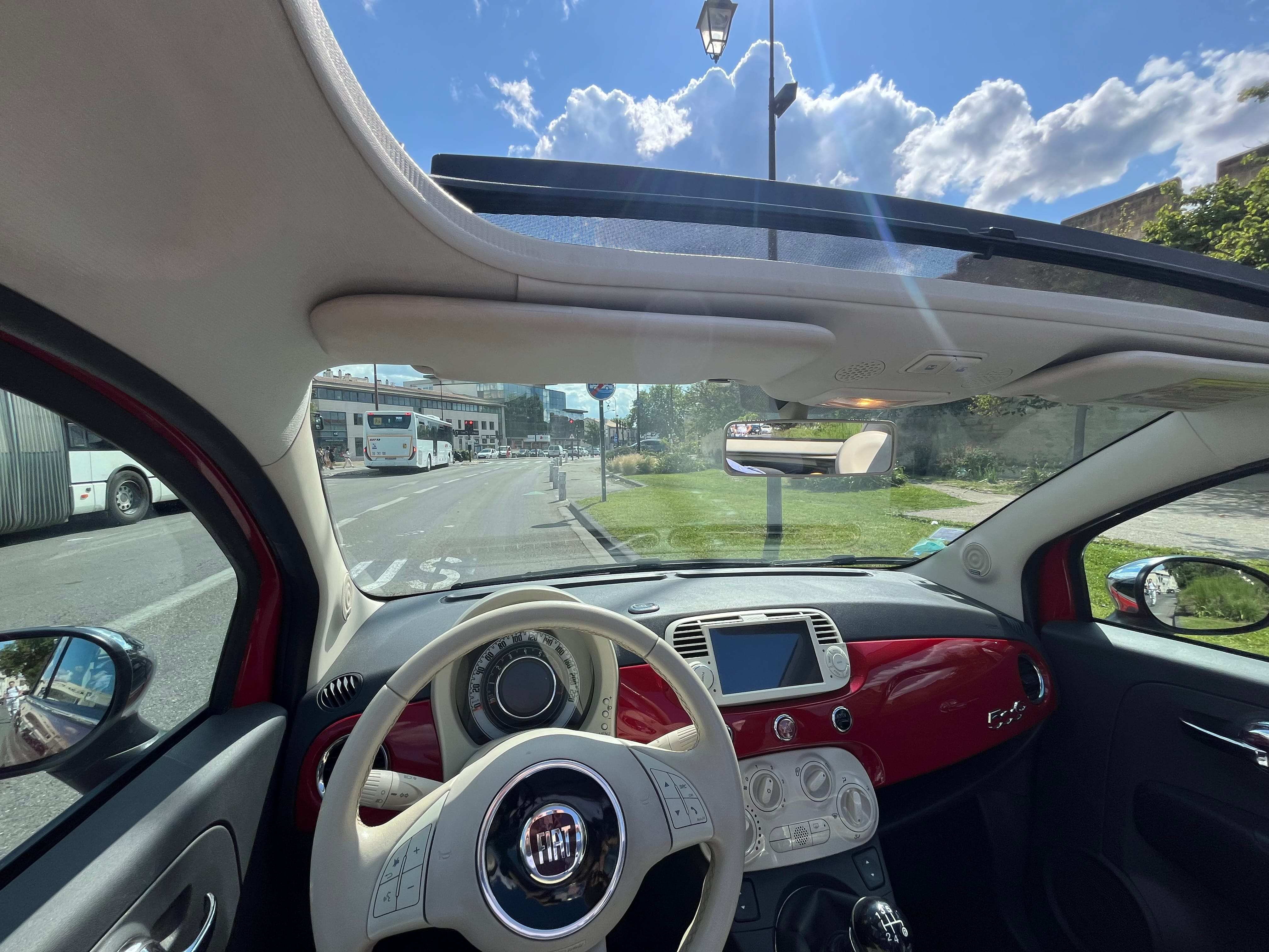 Fiat 500 C avec Android Auto