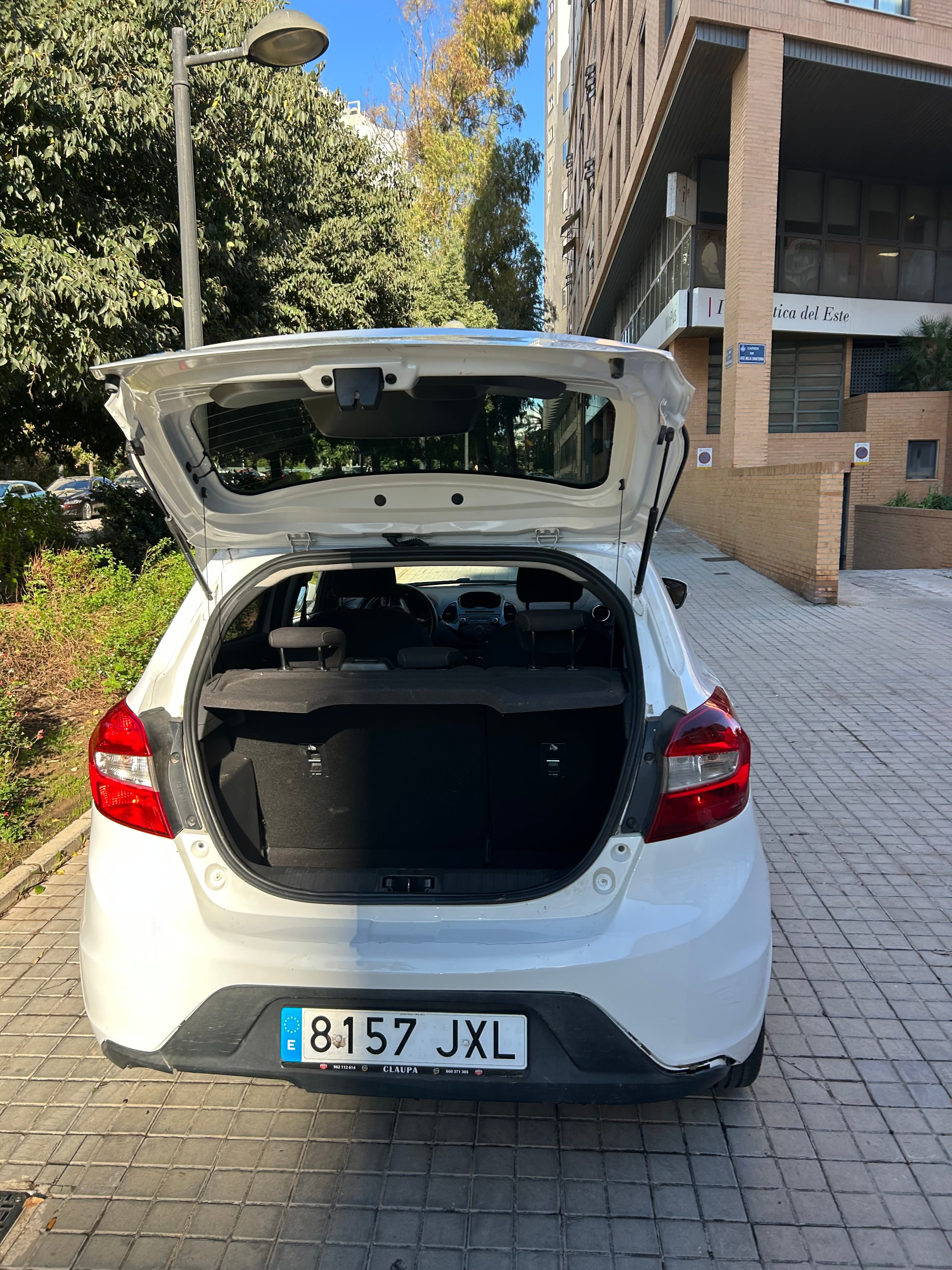Ford KA+ with USB charging ports