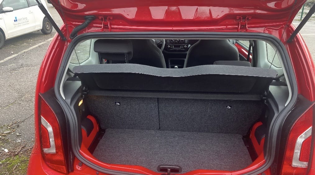 Volkswagen Up! mit Winterreifen