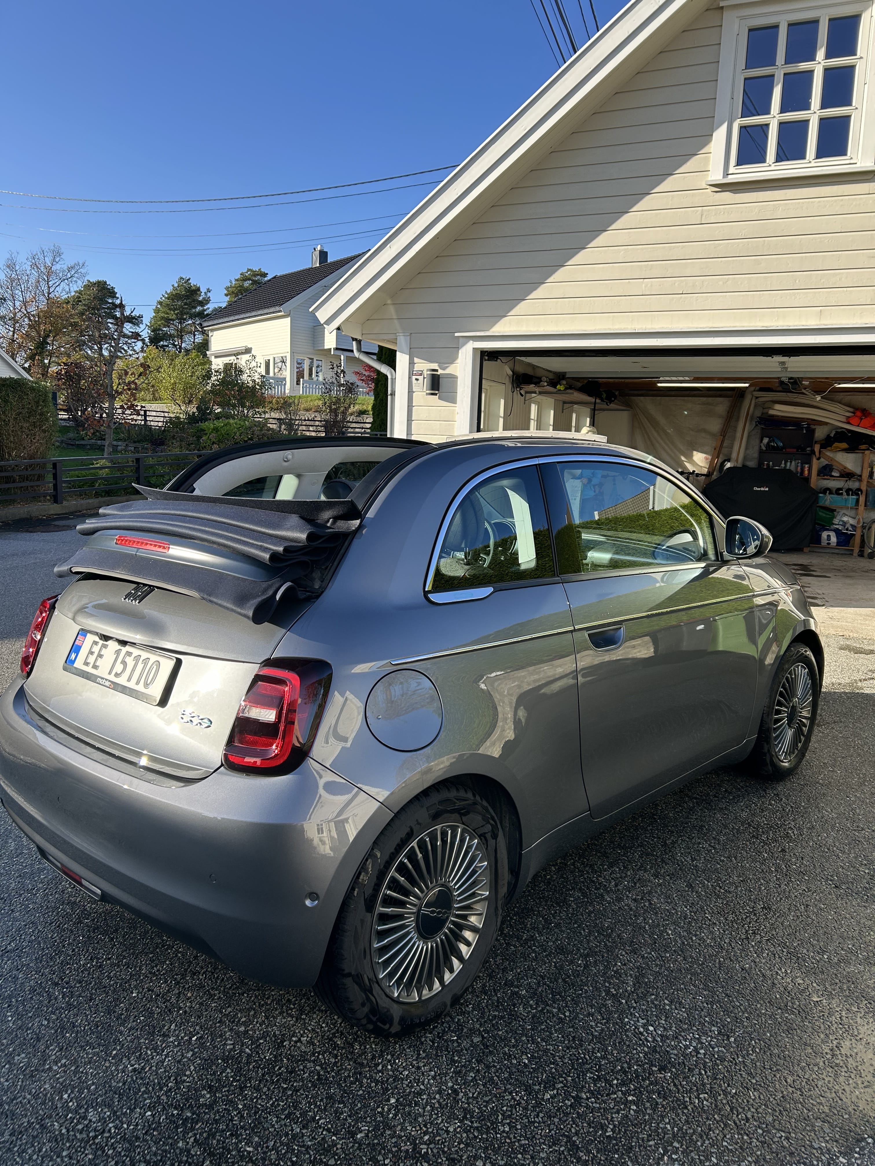 Fiat 500 med GPS