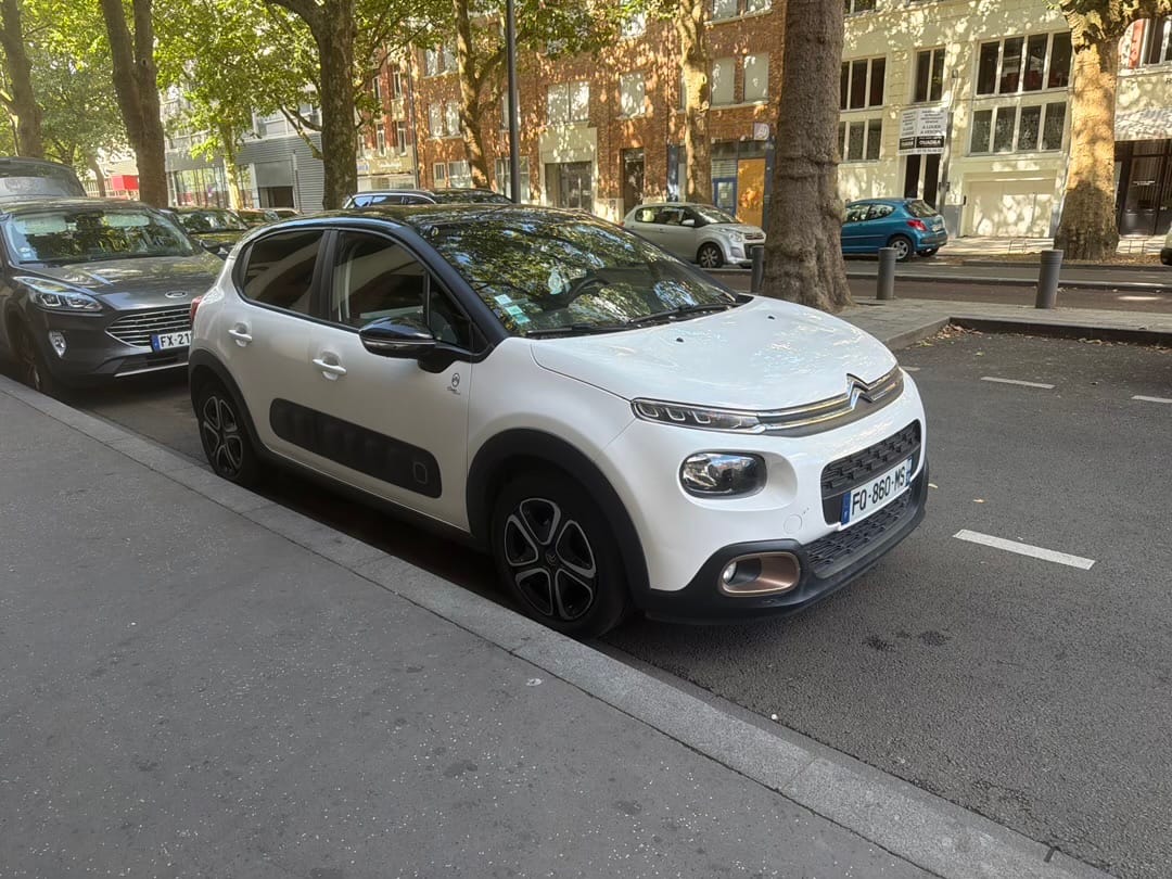 Citroen C3 avec Apple CarPlay