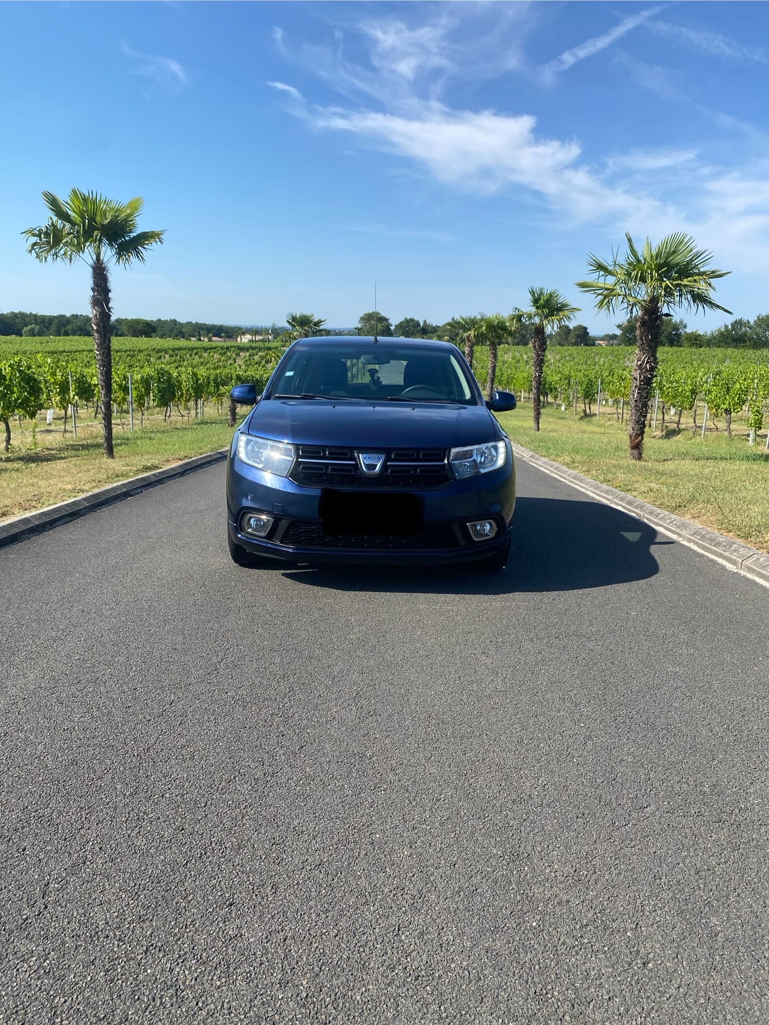 Dacia Sandero avec caméras de recule avec Port USB