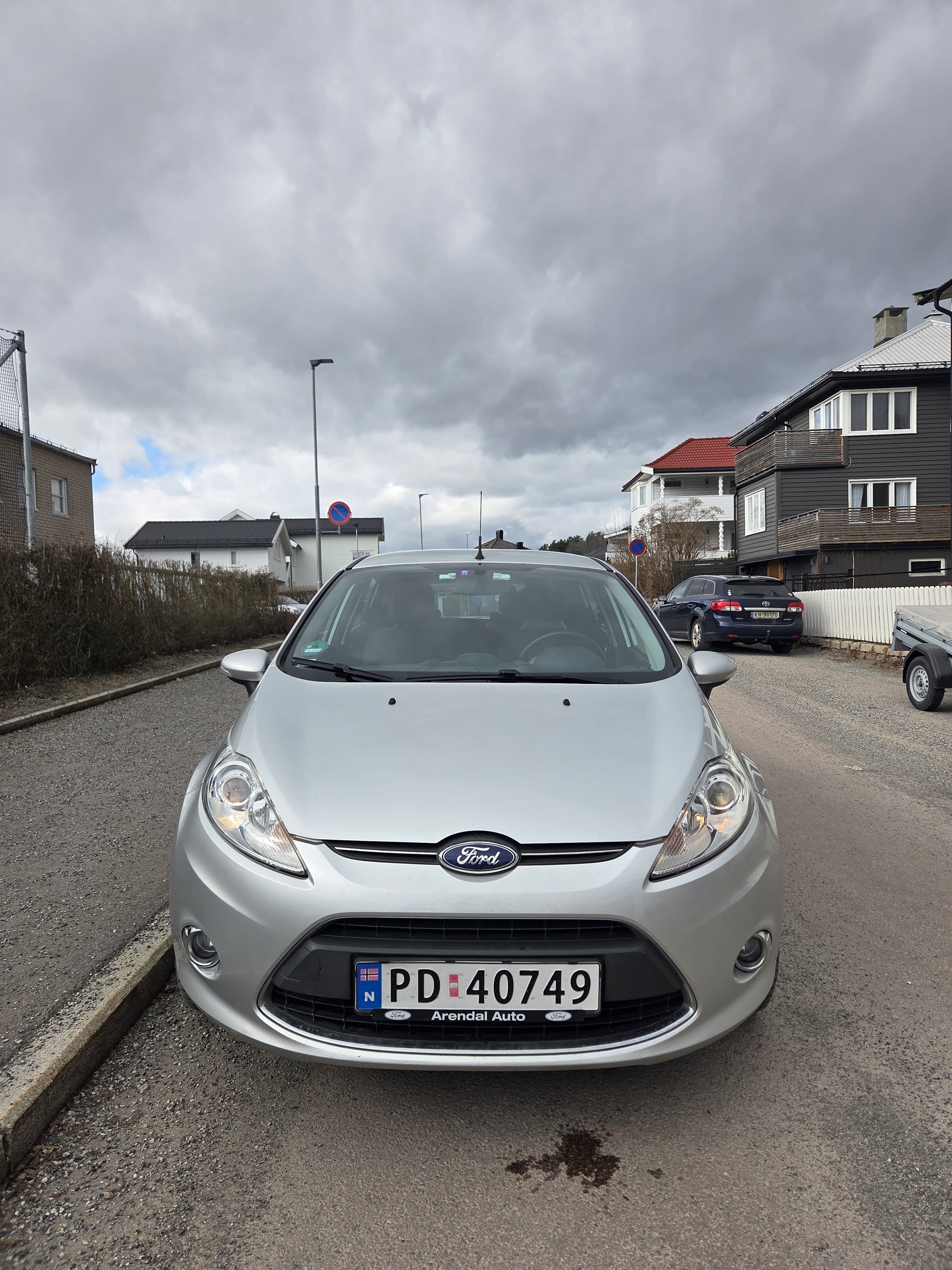 Ford Fiesta med Vinterdekk