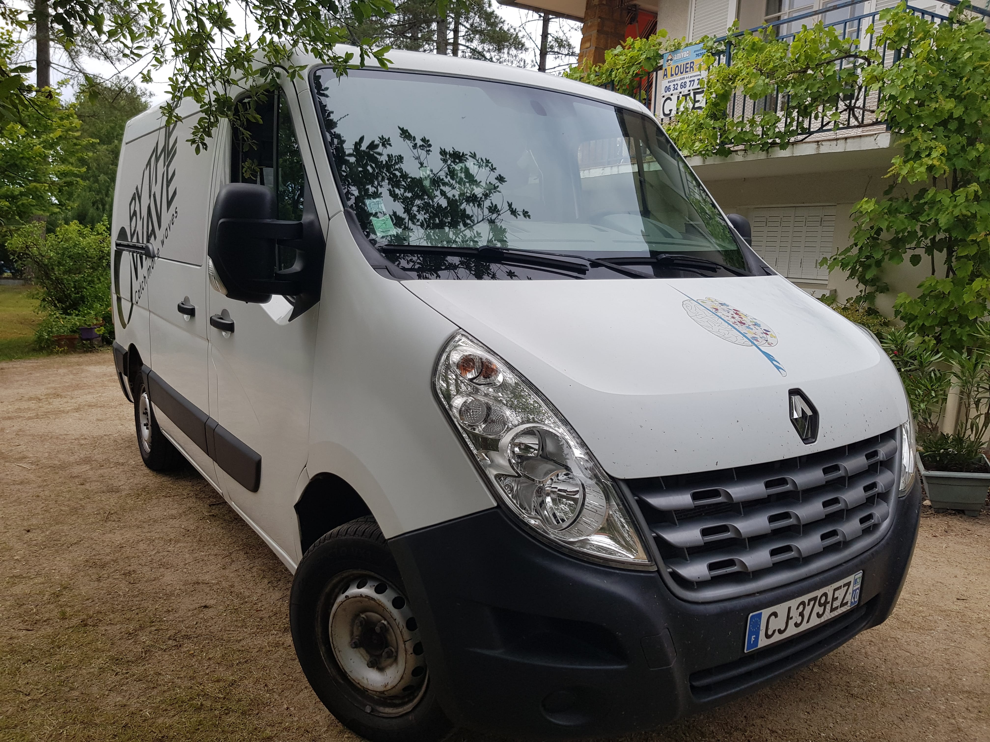 Renault Master Combi Minibus 9 places avec un très grand coffre, 2012, Diesel, 9 places et plus