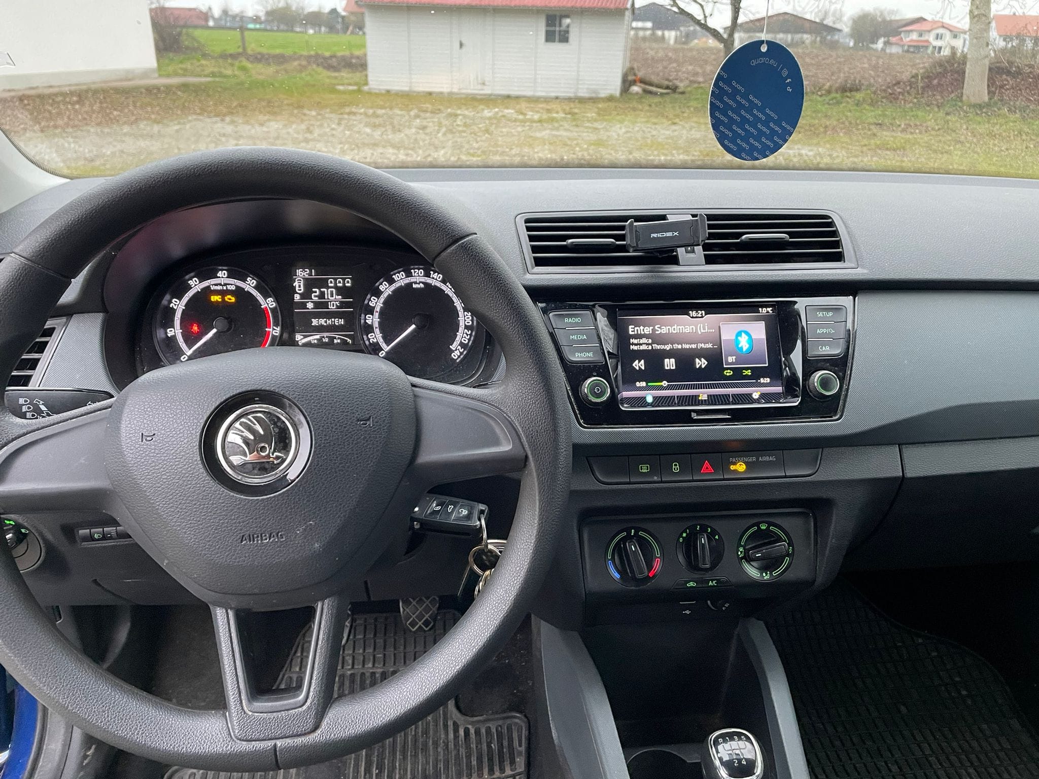 Skoda Fabia Kombi with Bluetooth audio