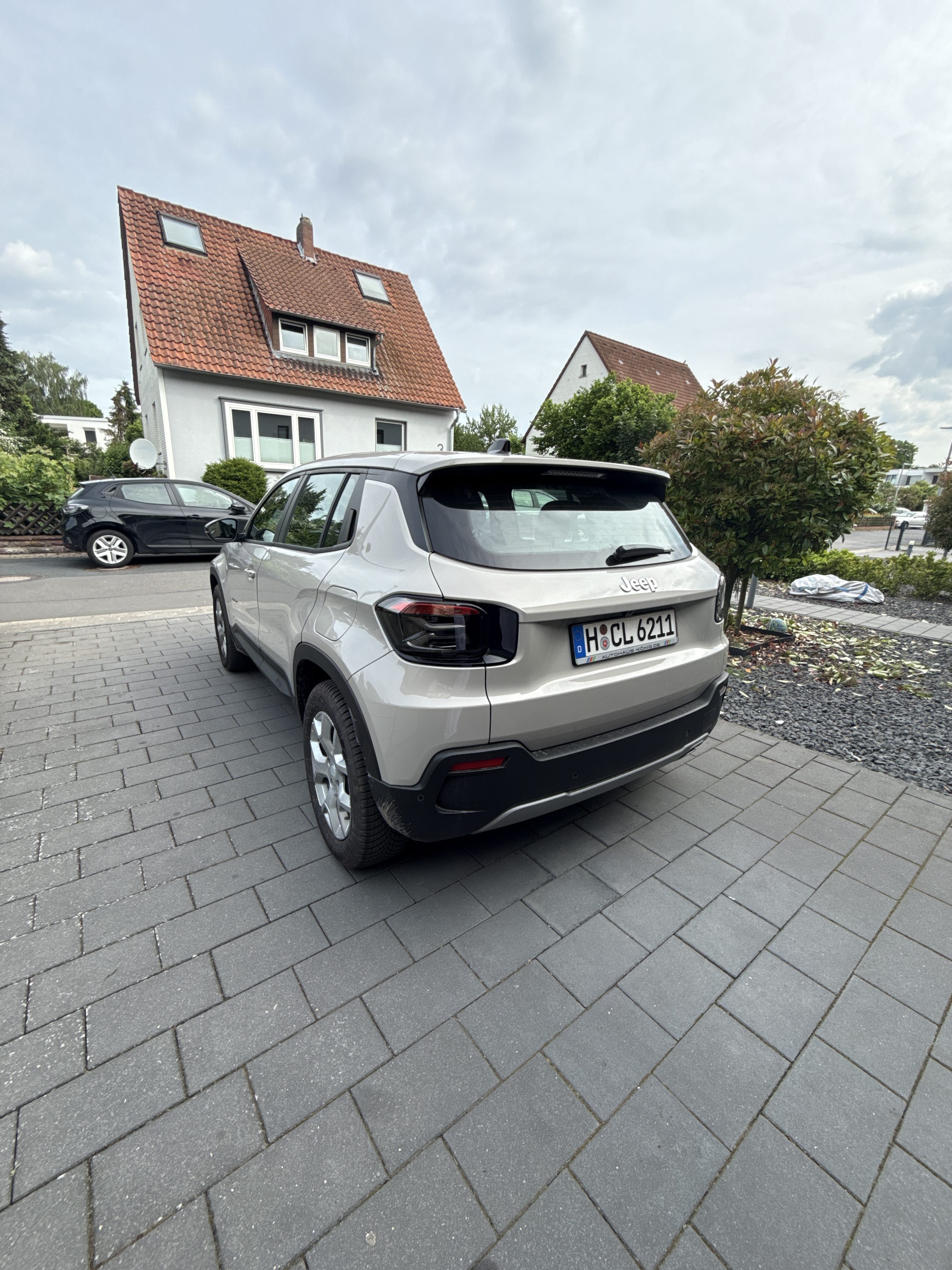 Jeep Avenger mit Rückfahrkamera