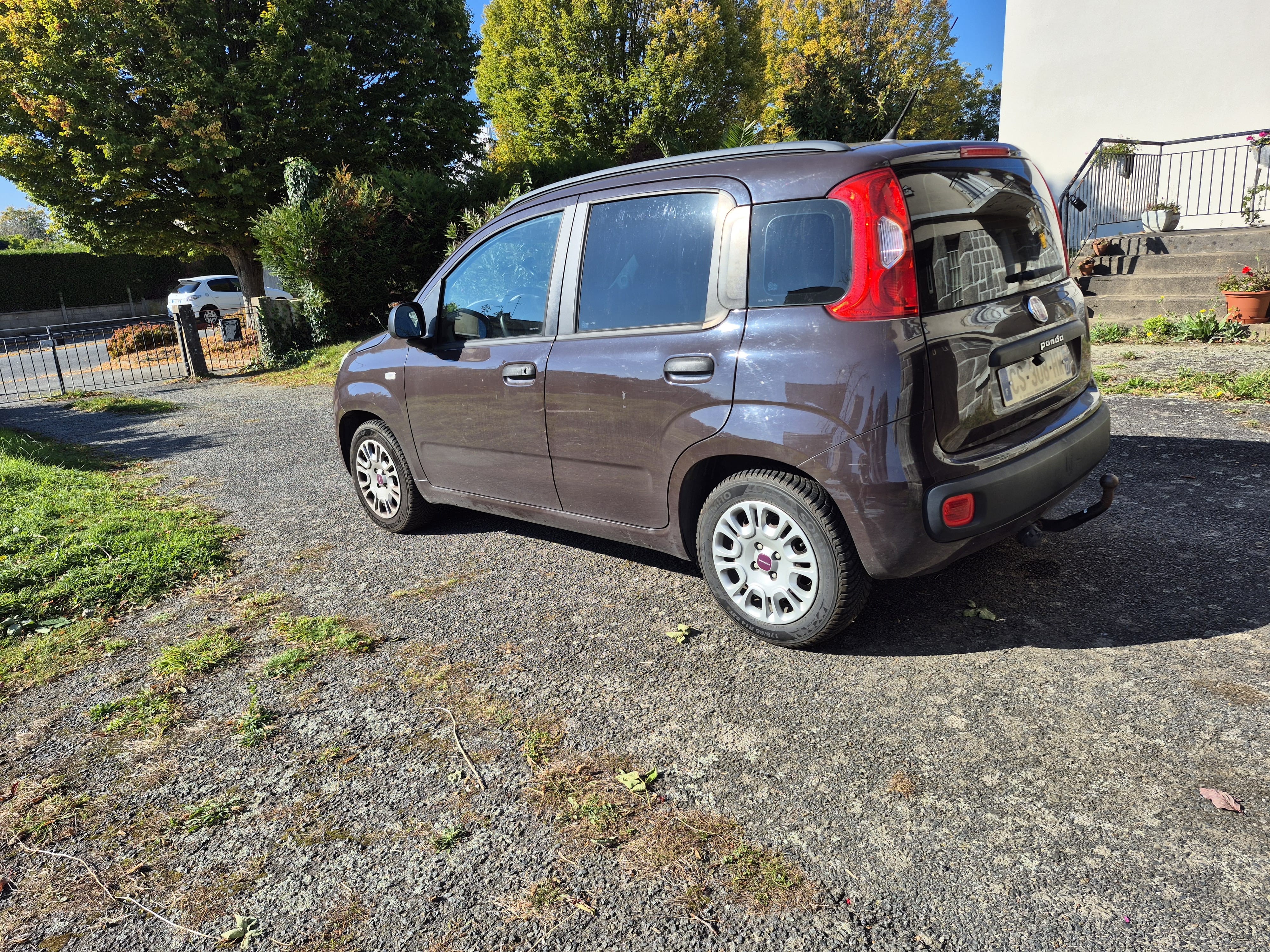 Fiat Panda avec Siège bébé