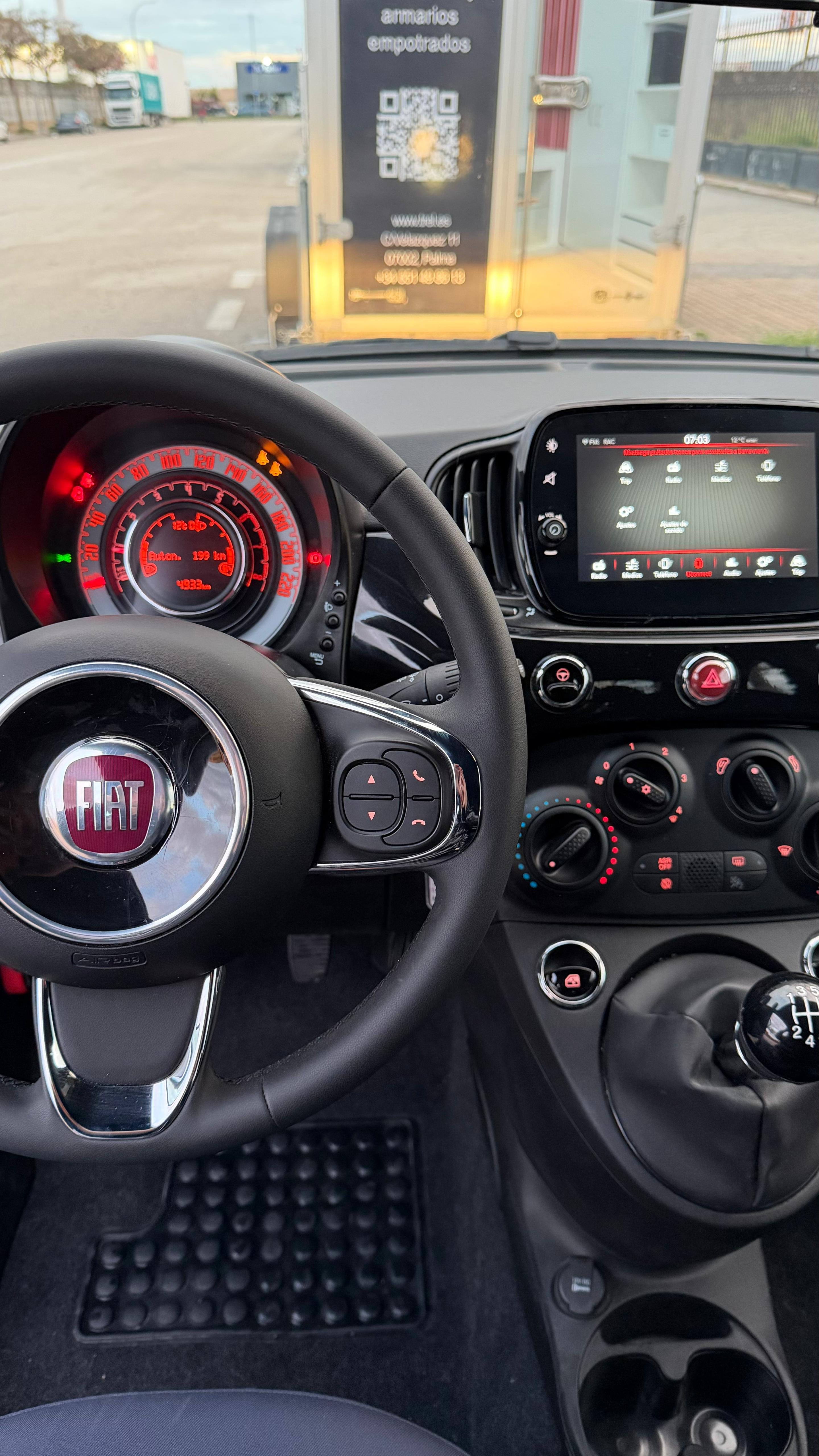 Fiat 500 con Aire acondicionado