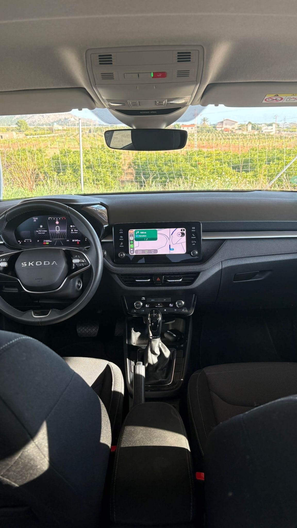Skoda Fabia med Cruisekontroll