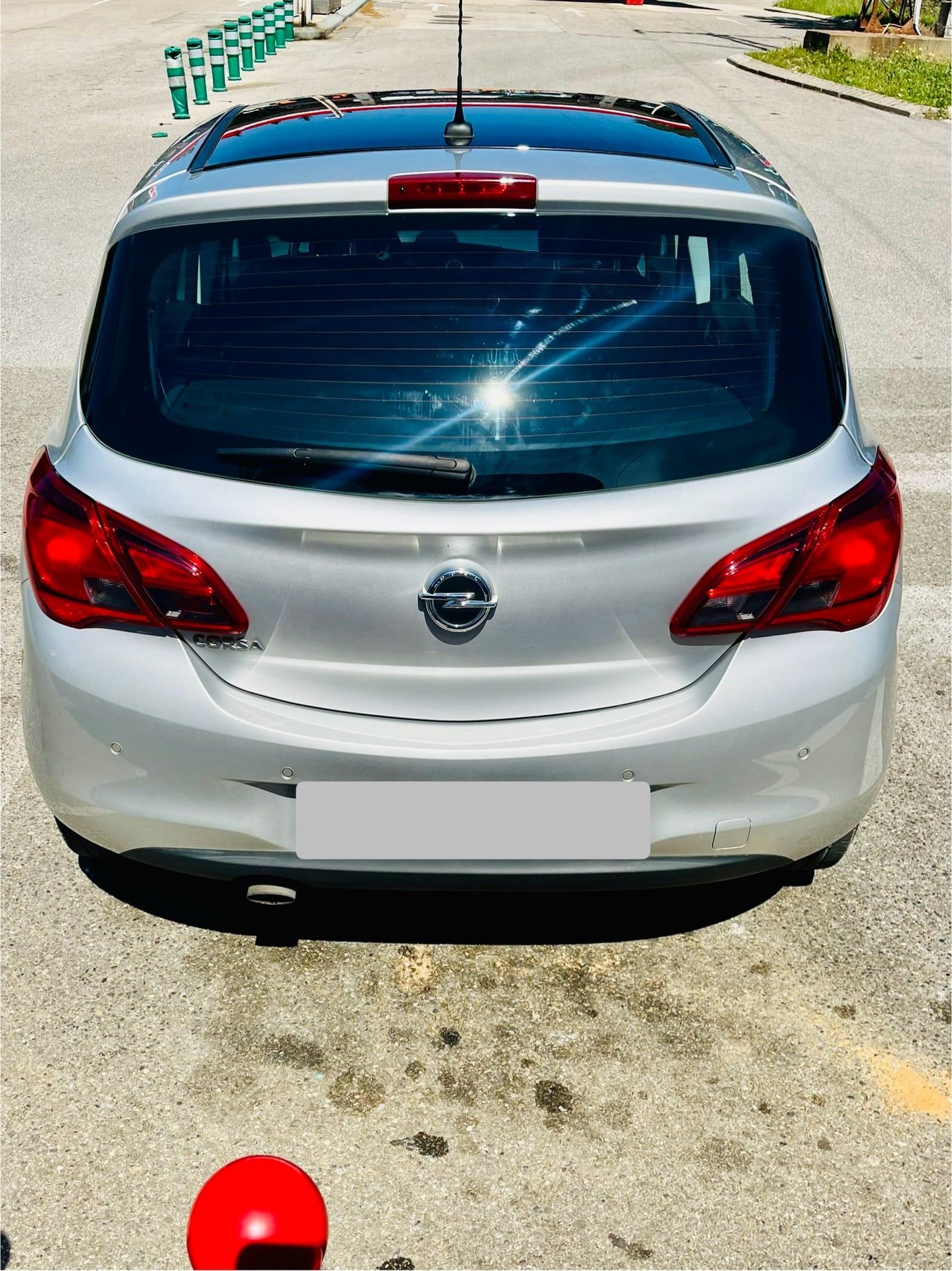 Opel Corsa avec Siège bébé