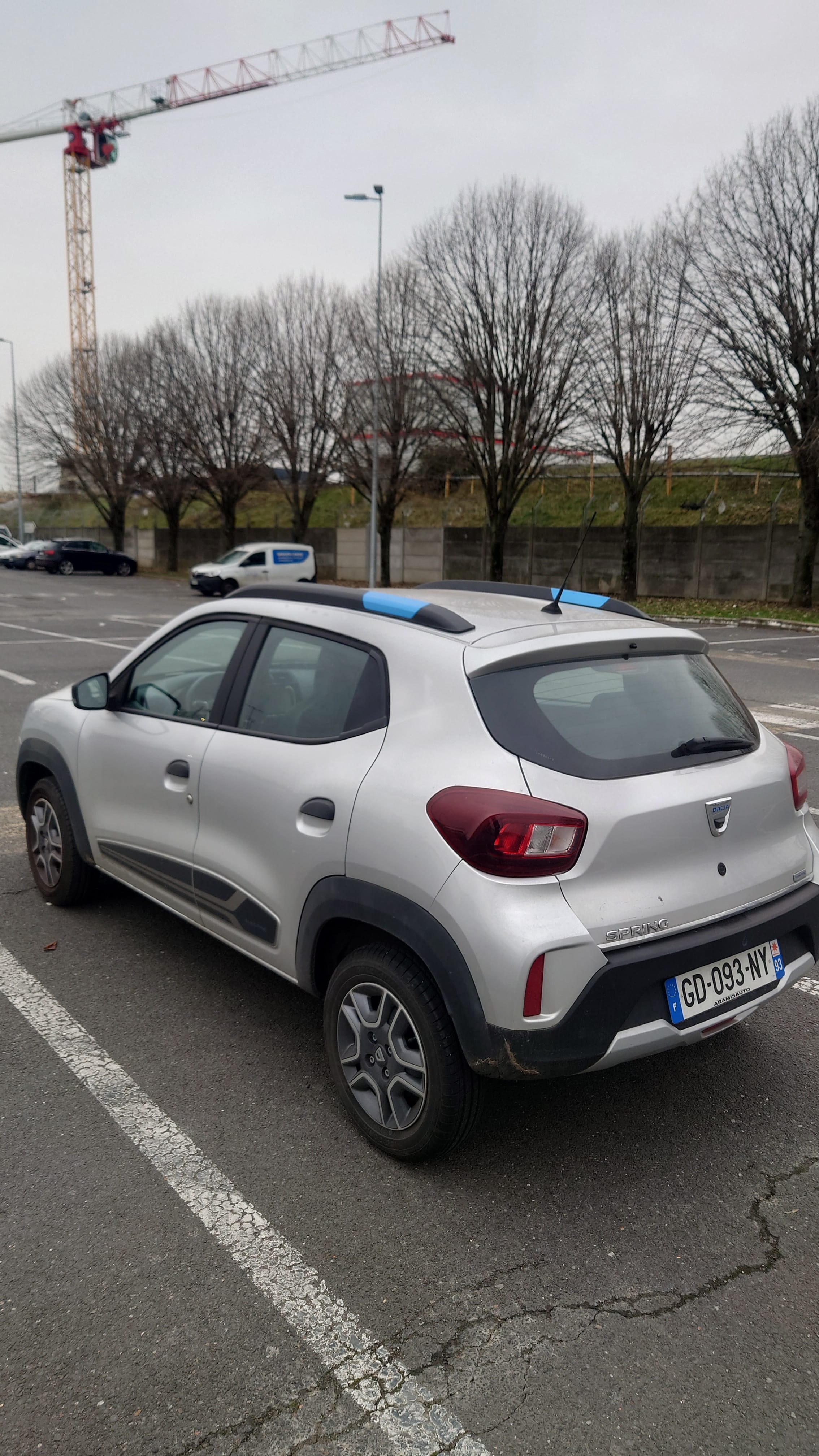 Dacia Spring avec GPS