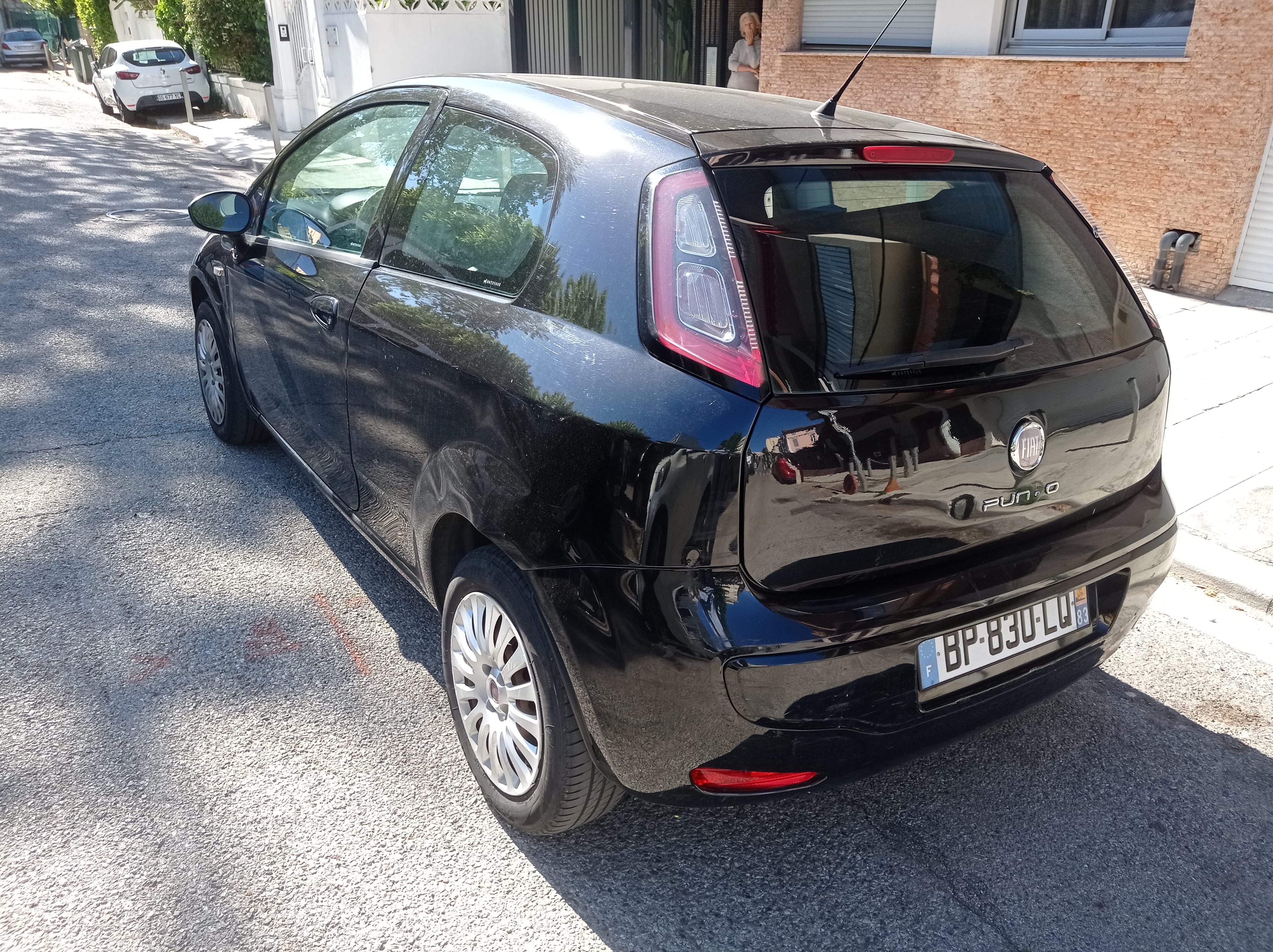 Fiat Punto avec Siège bébé