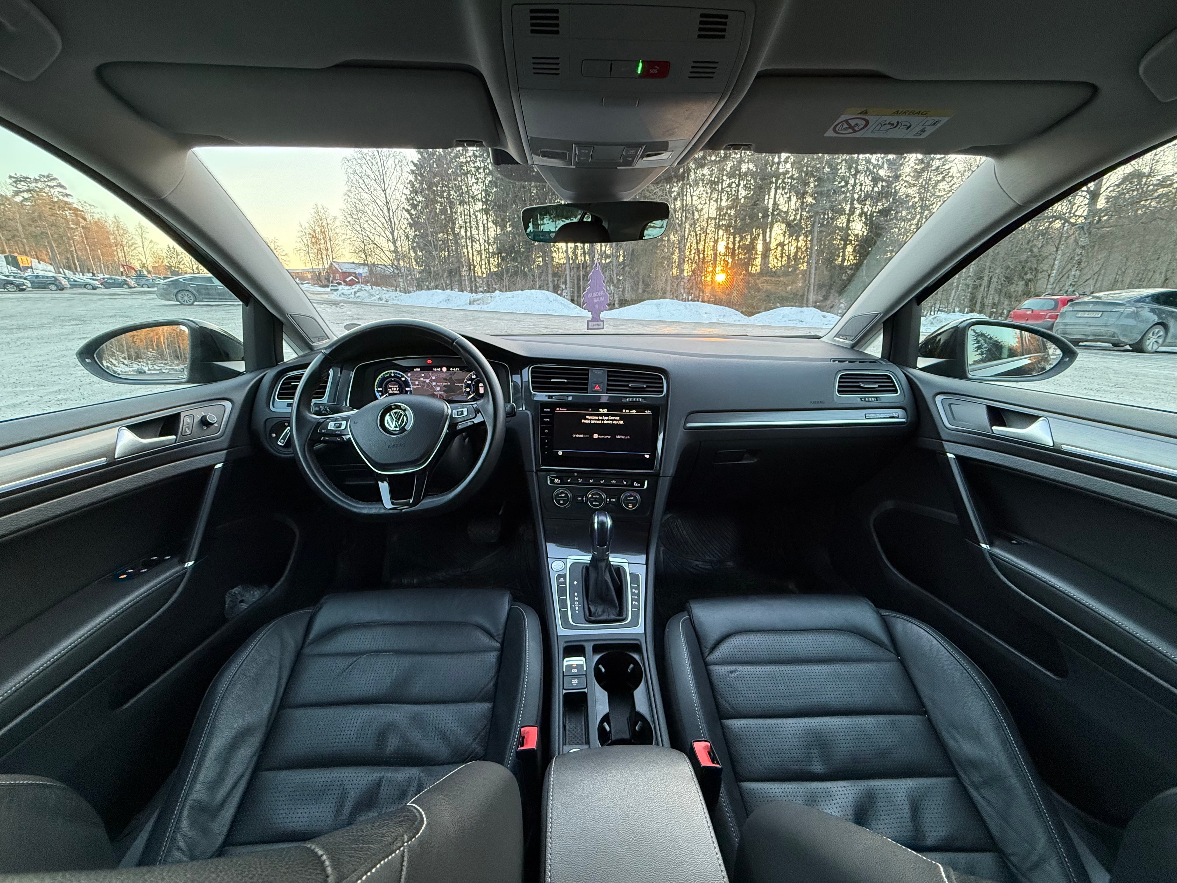 Volkswagen Golf med GPS