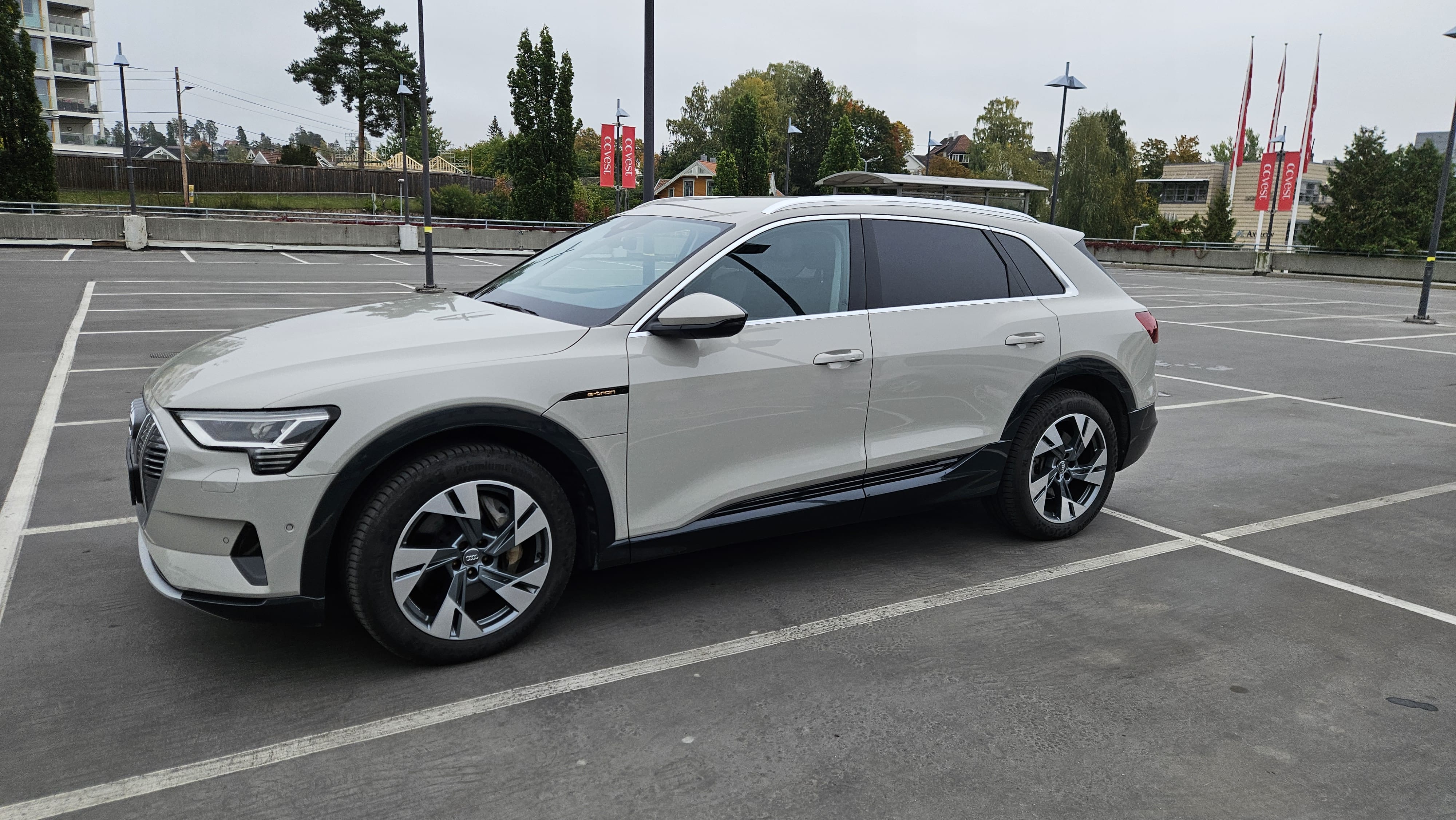 Audi e-tron with Cruise control