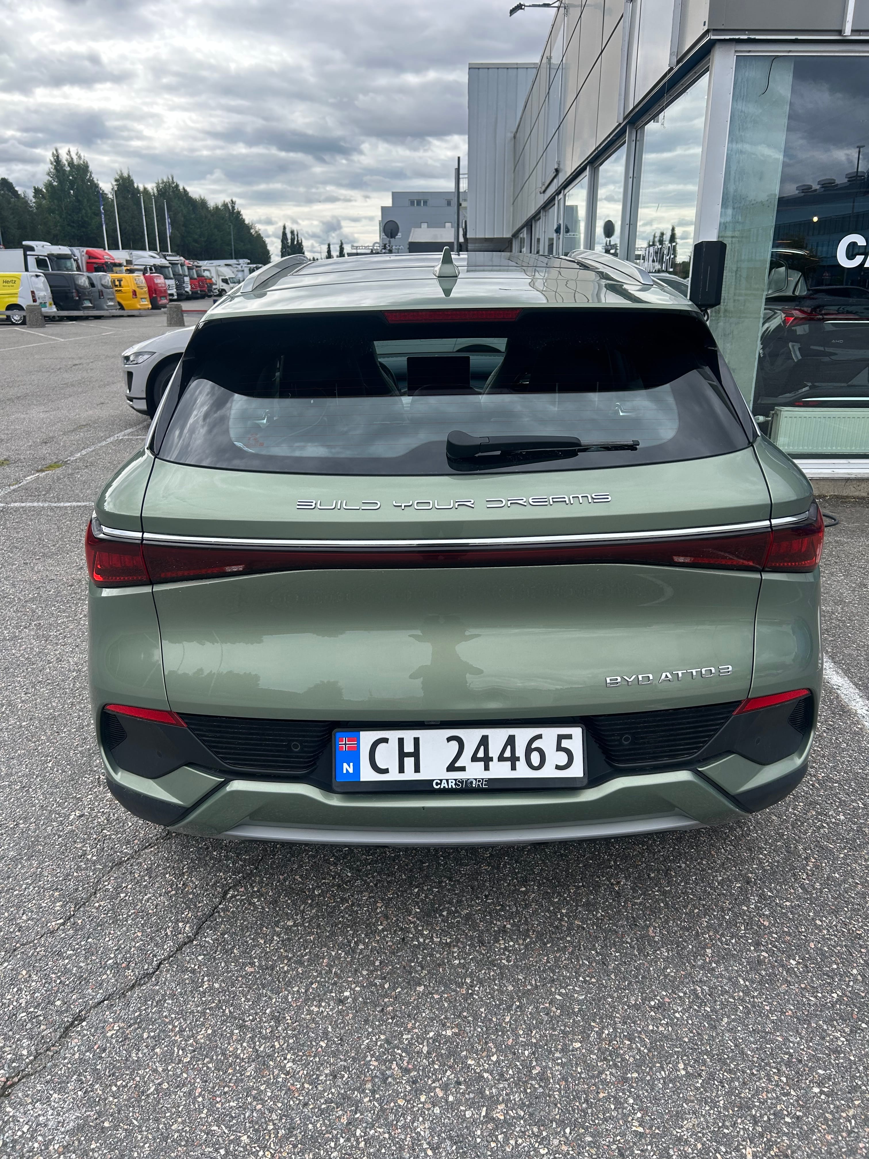 BYD Atto 3 Essential med Ryggekamera