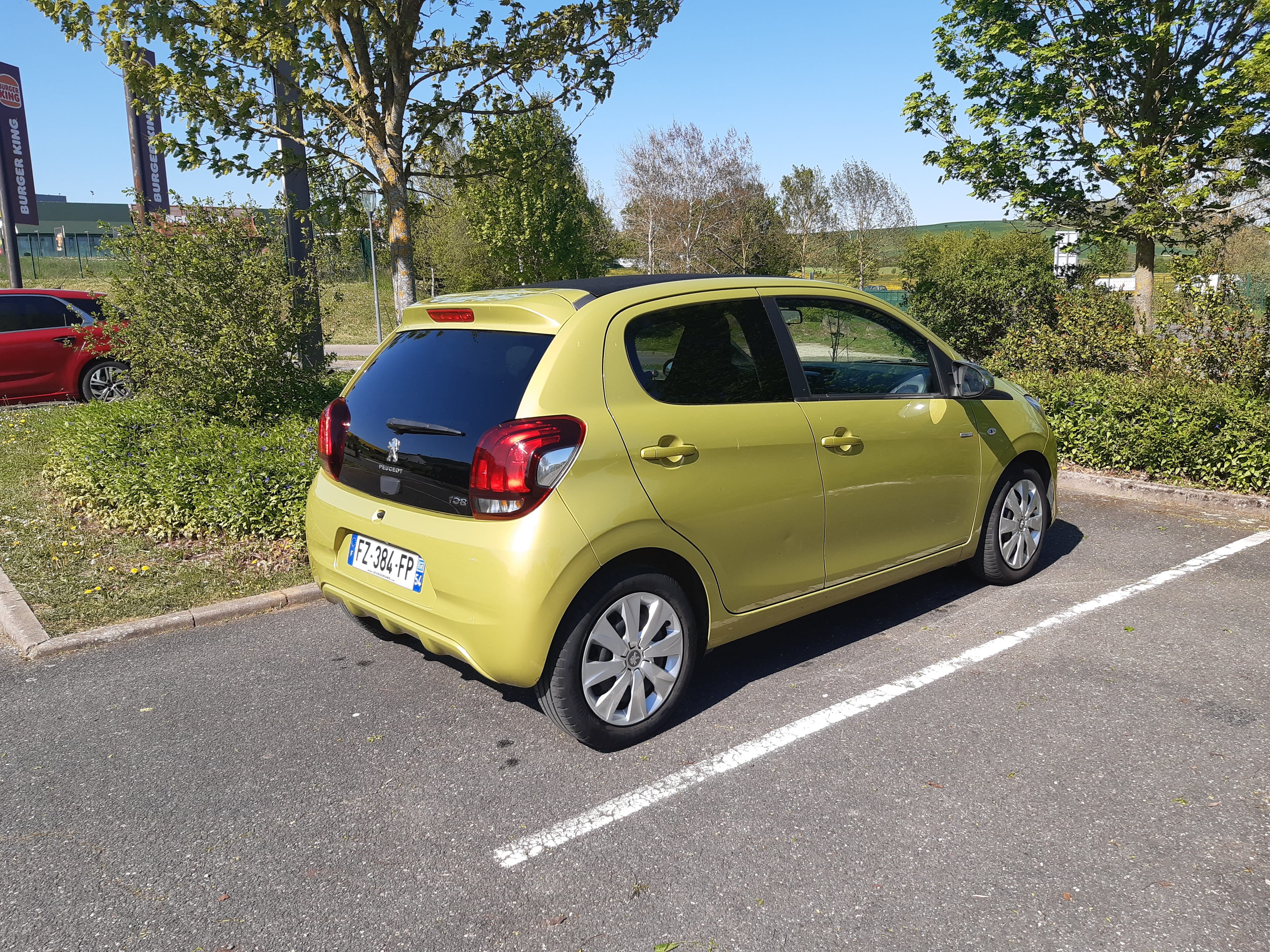 Peugeot 108 avec Caméra de recul