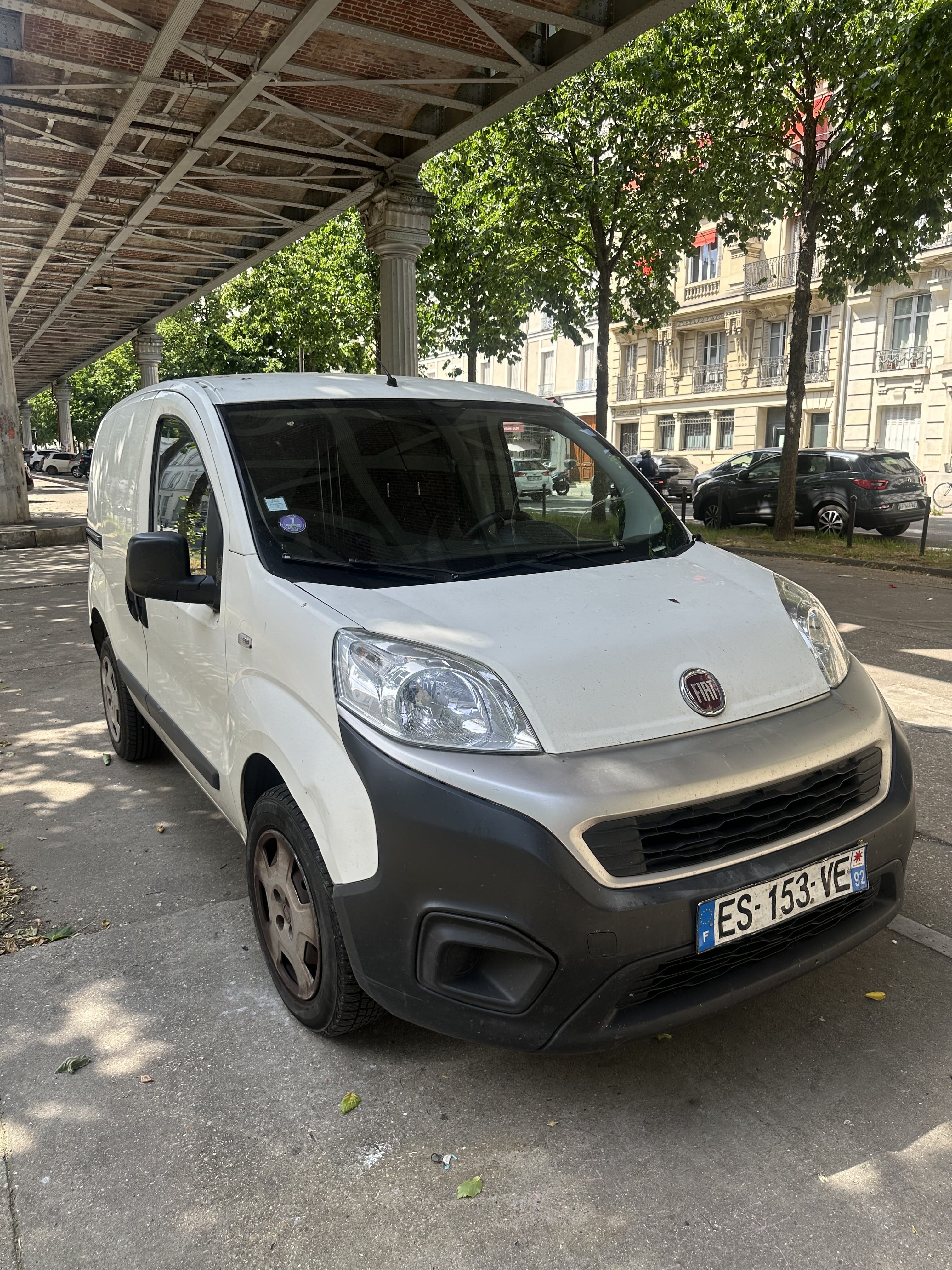 Fiat Fiorino (ES153) BASSE EMISSION (Clim, Bluetooth, USB, GPS,...) #ap, 2017, Essence 95