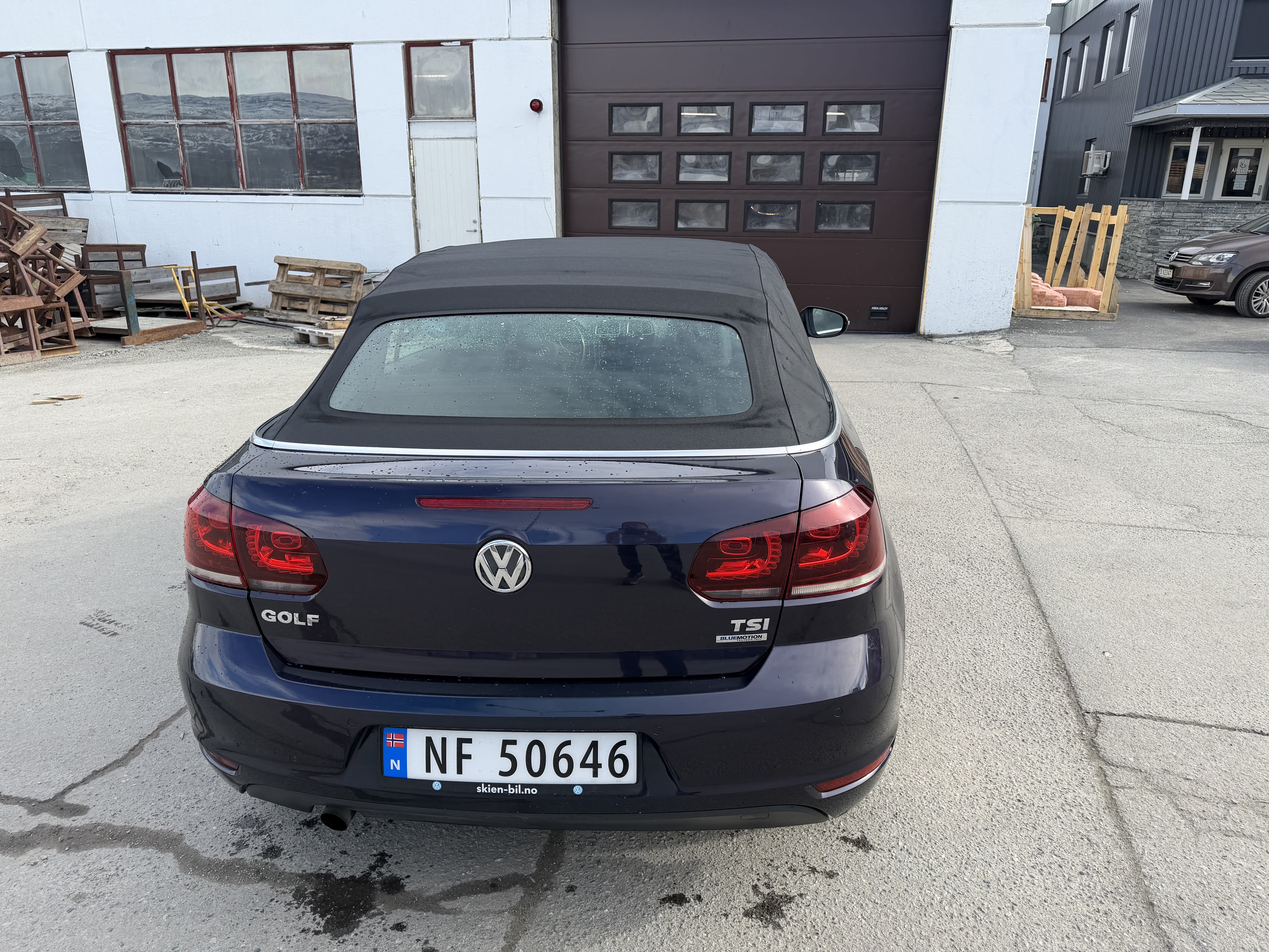Volkswagen Golf Convertible med GPS