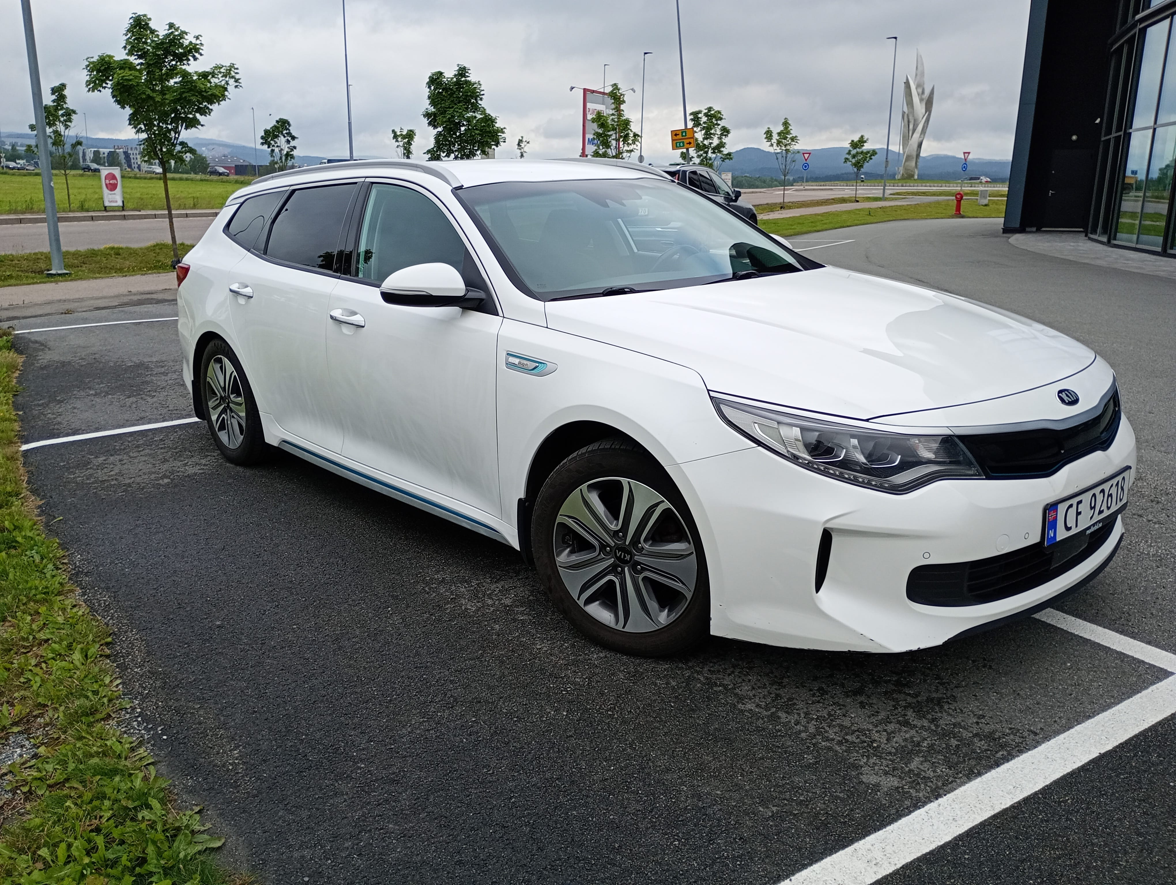 Kia Optima, 2017, Blyfri 95 / Electric (hybrid), automatic