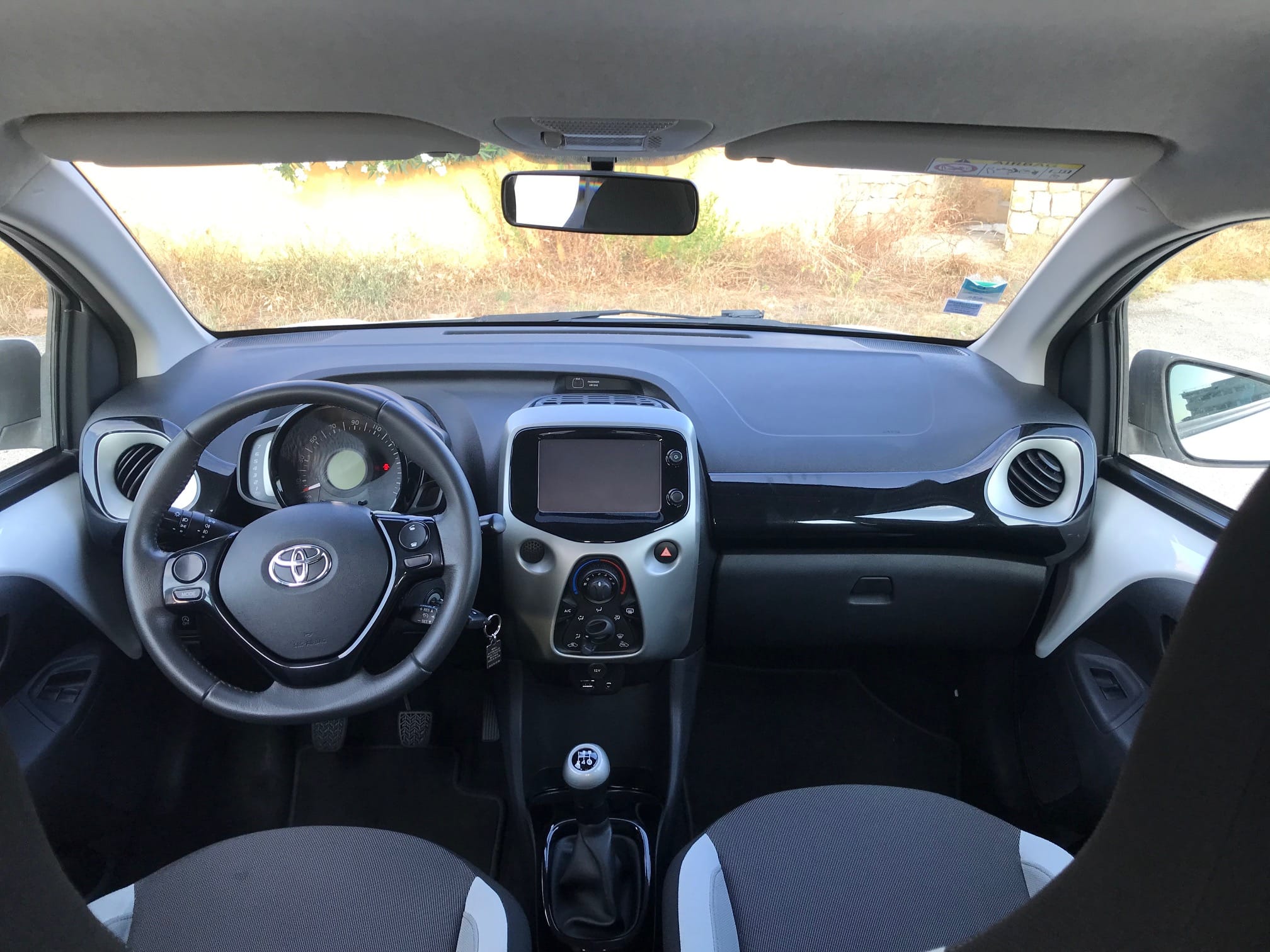 Toyota Aygo II with USB charging ports