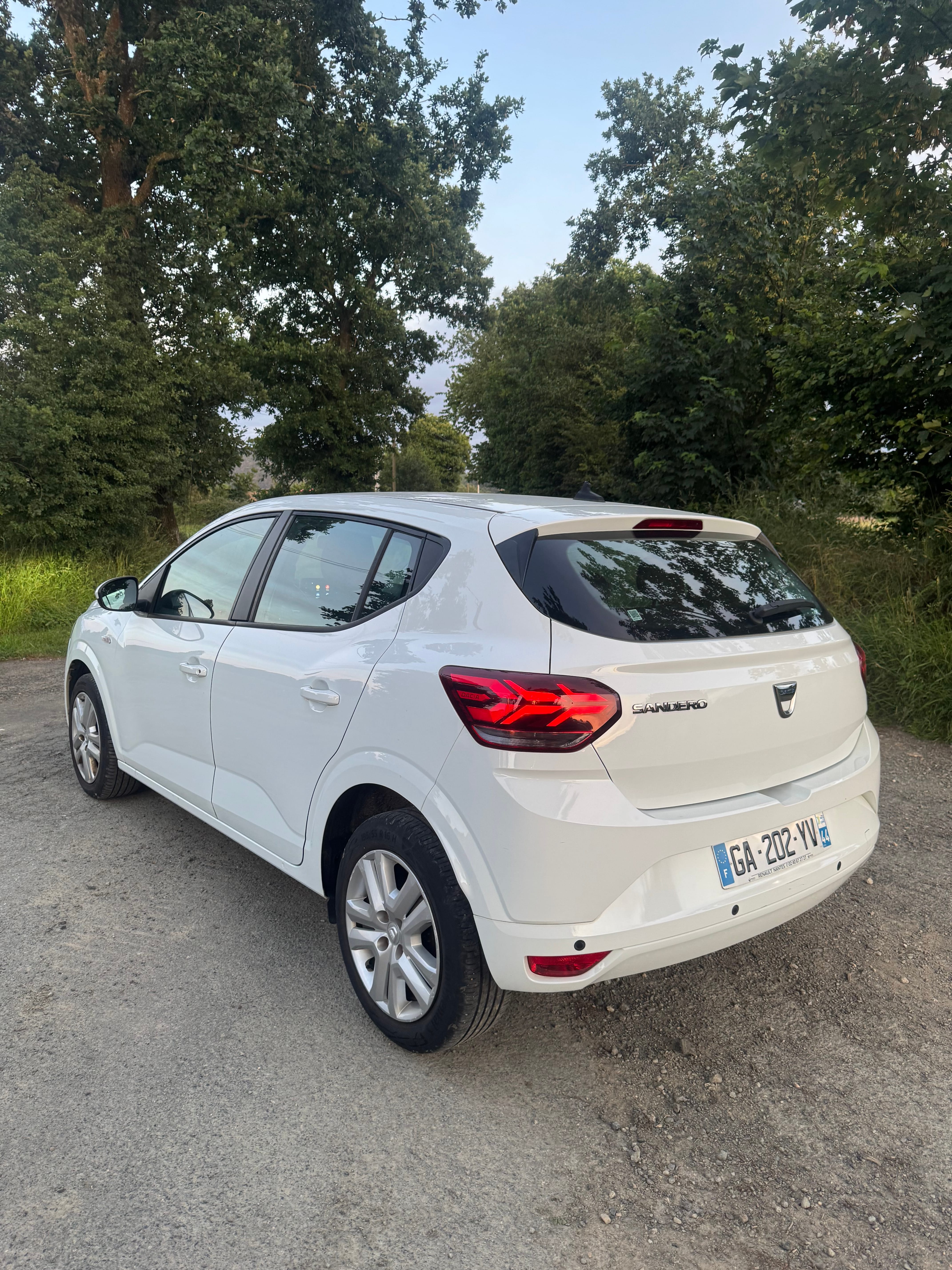Dacia Sandero avec GPS