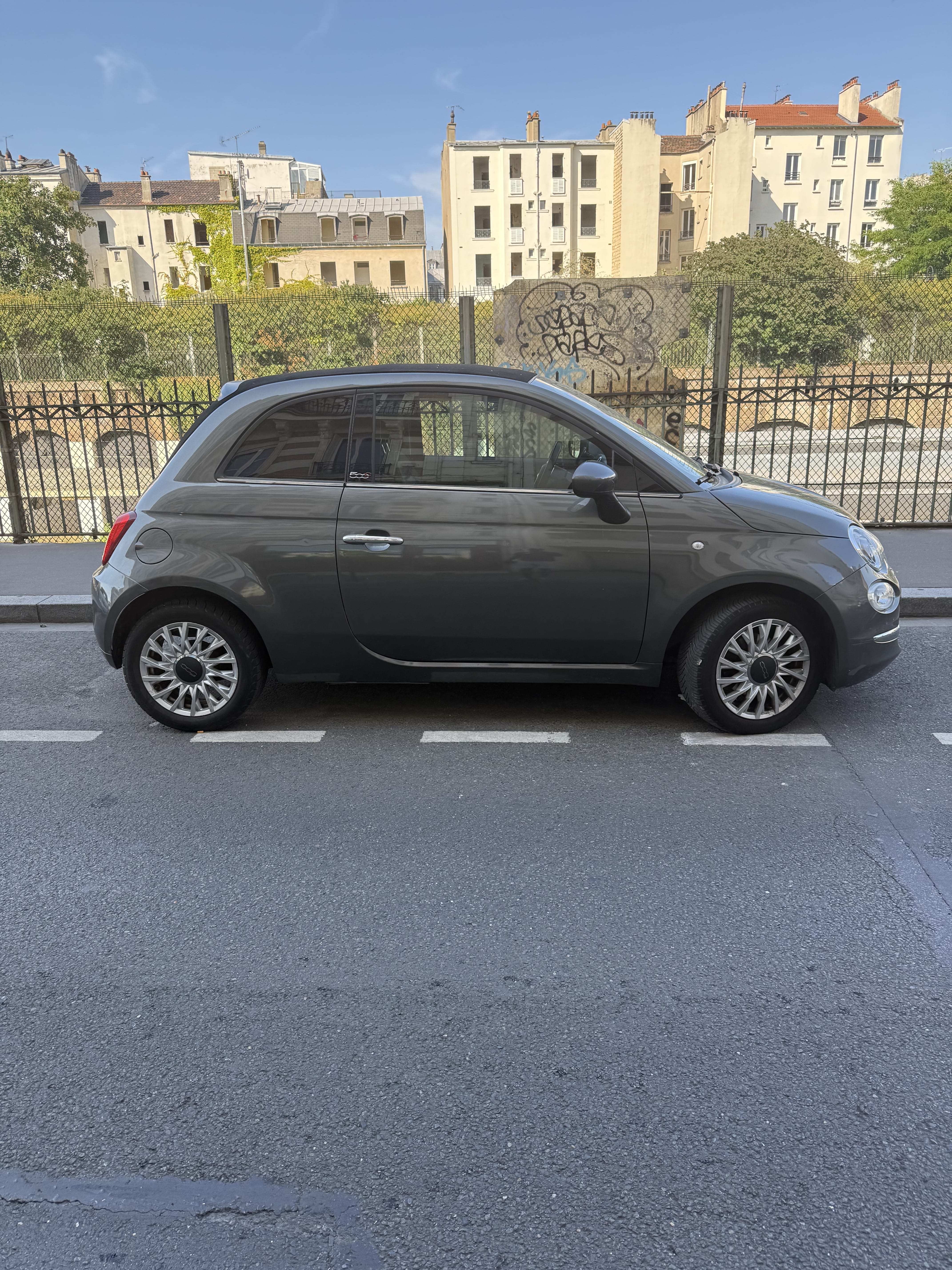 Fiat 500 C avec Climatisation