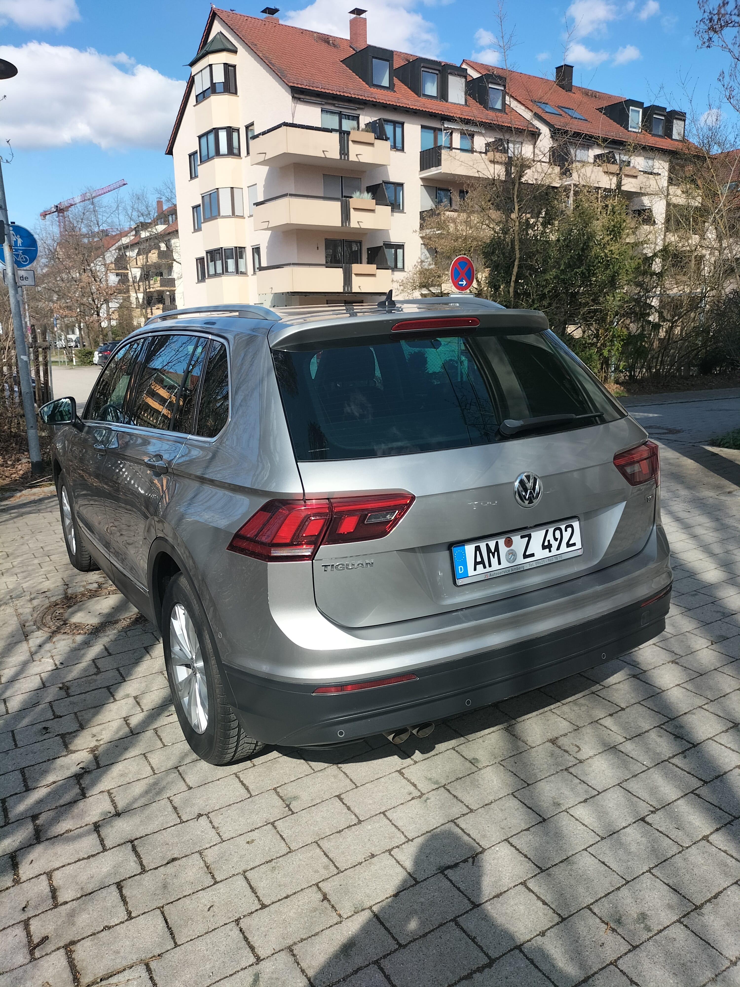 Volkswagen Tiguan mit Rückfahrkamera
