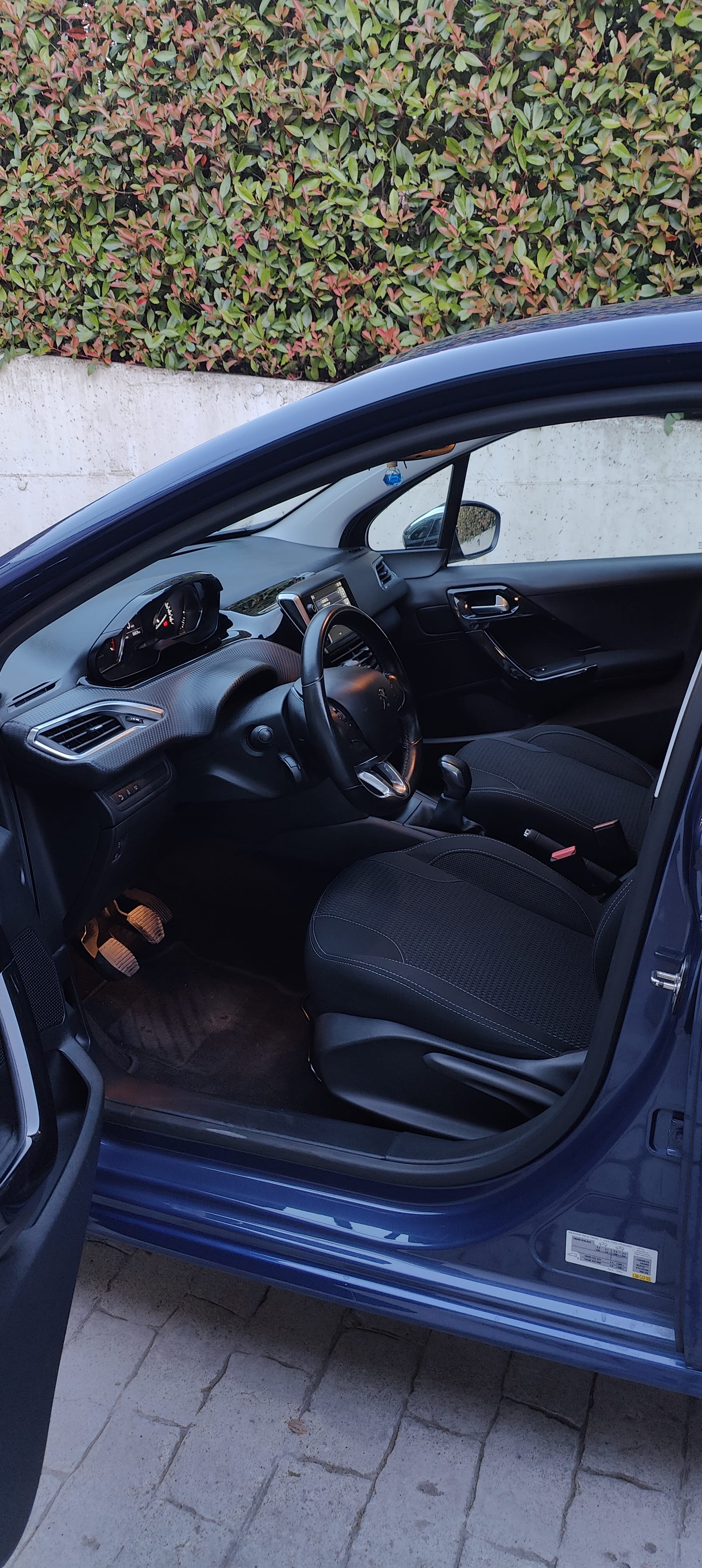 Peugeot 208 con Silla infantil