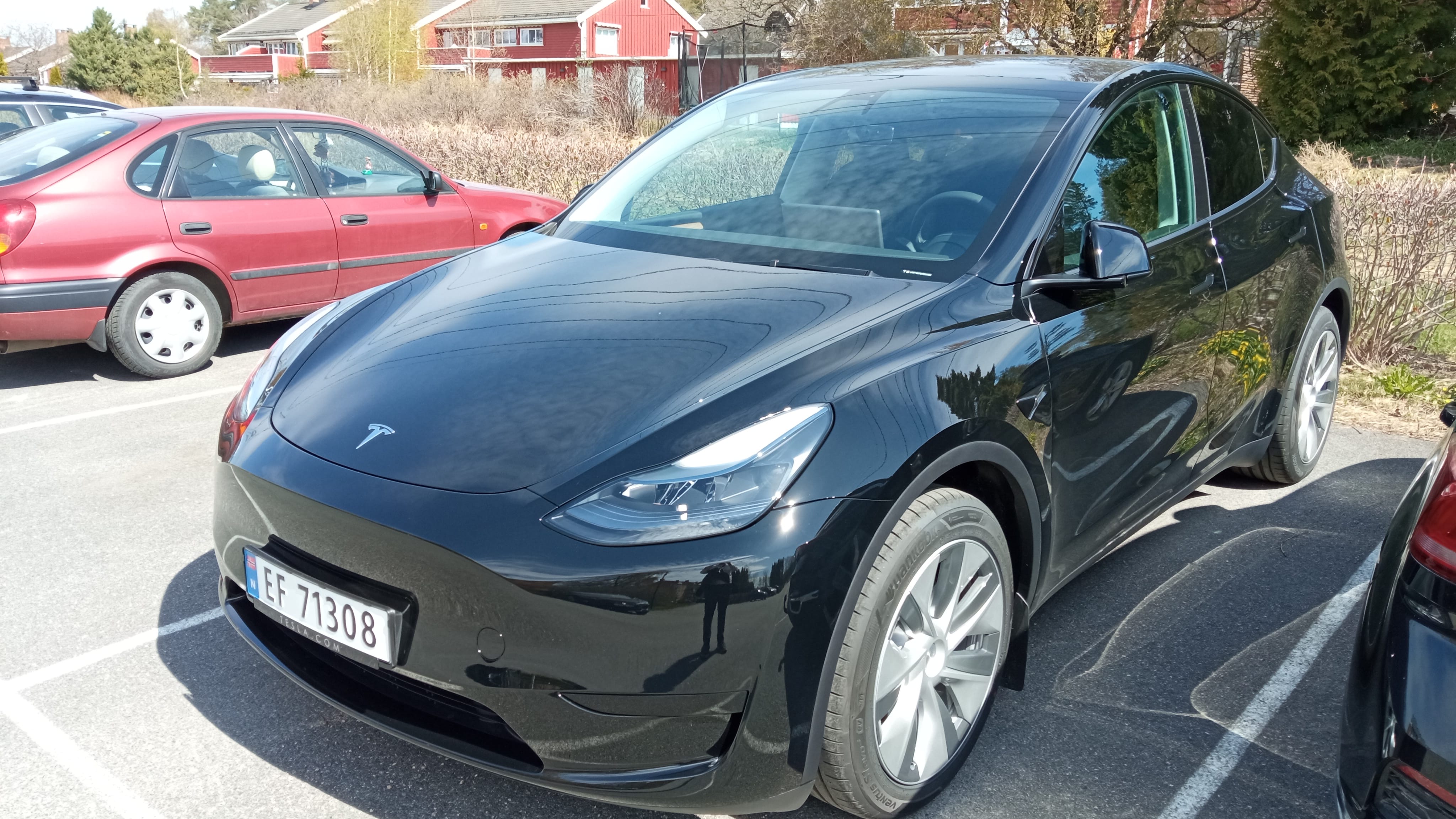 Tesla Model Y med Dashcam