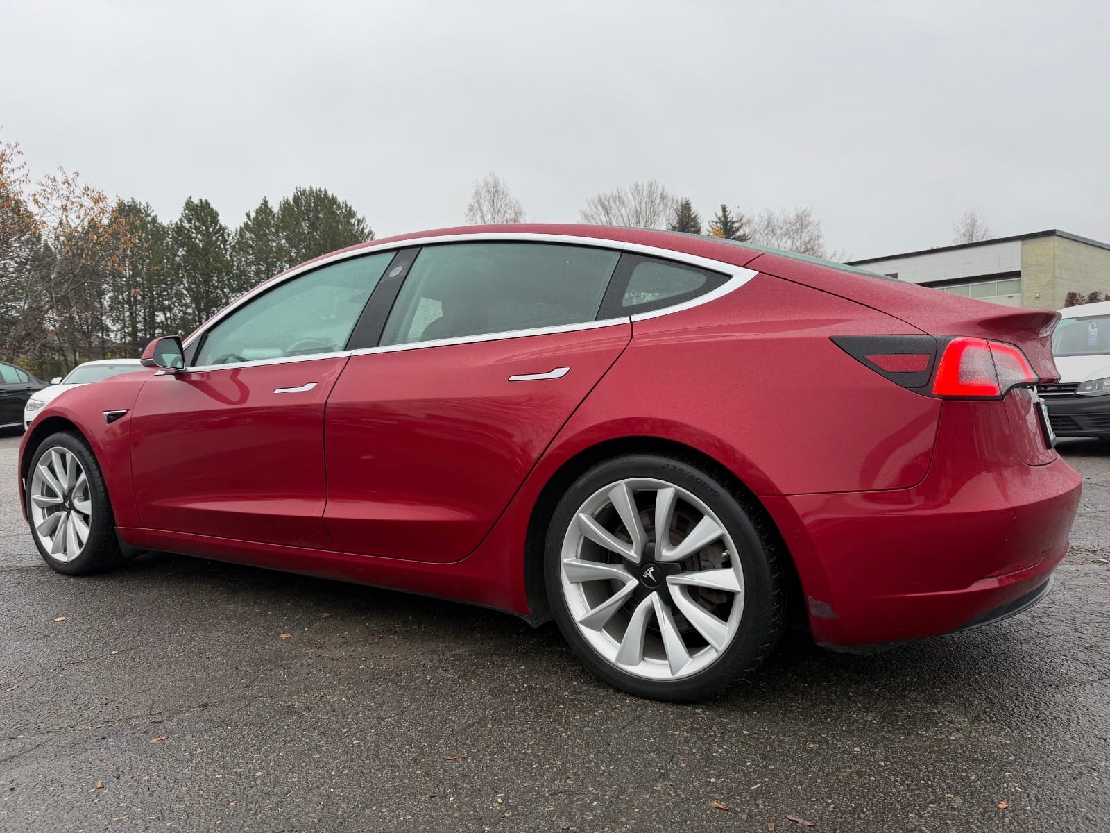 Tesla Model 3 Performance with GPS