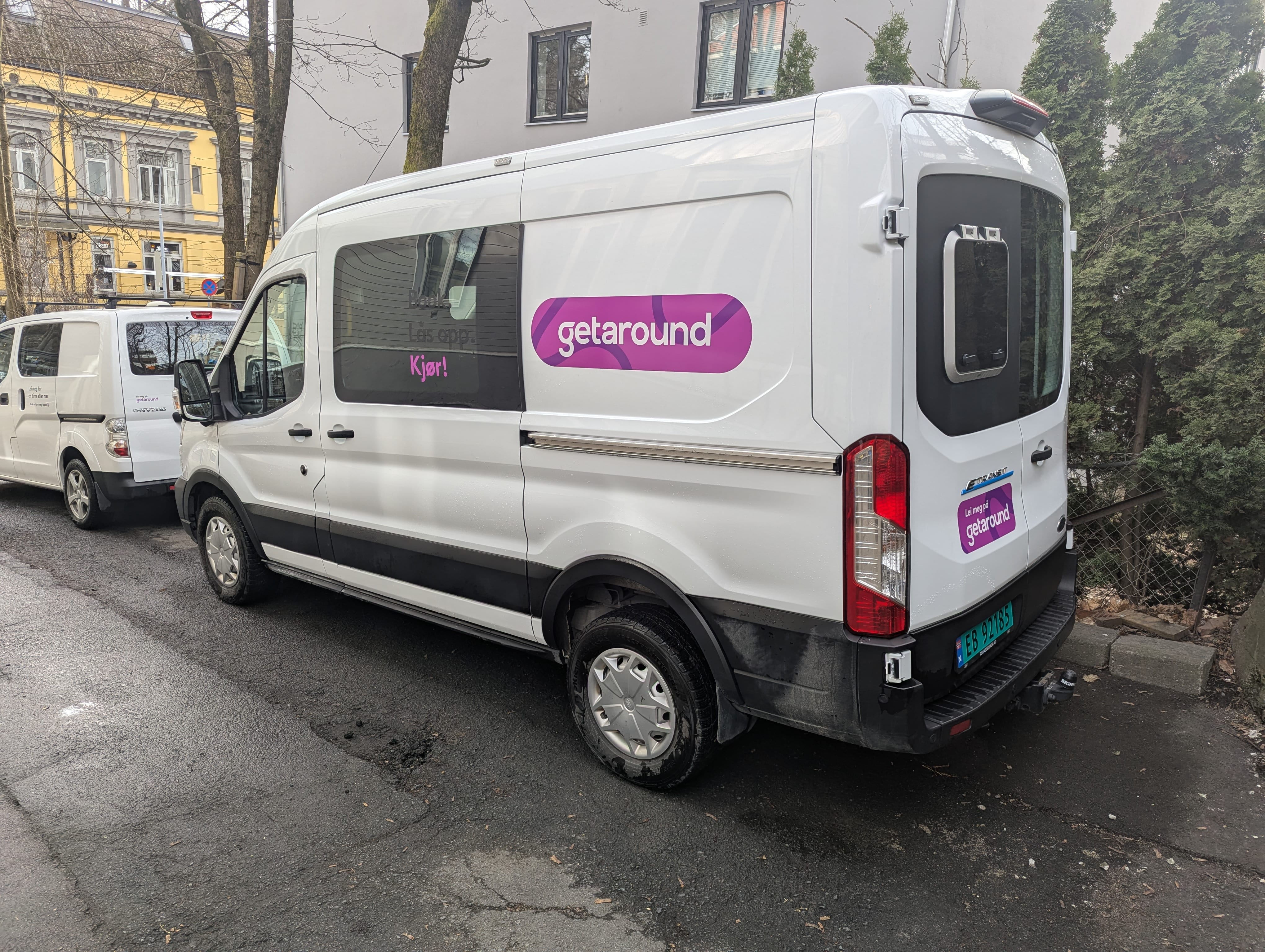 Ford Transit 350 with GPS