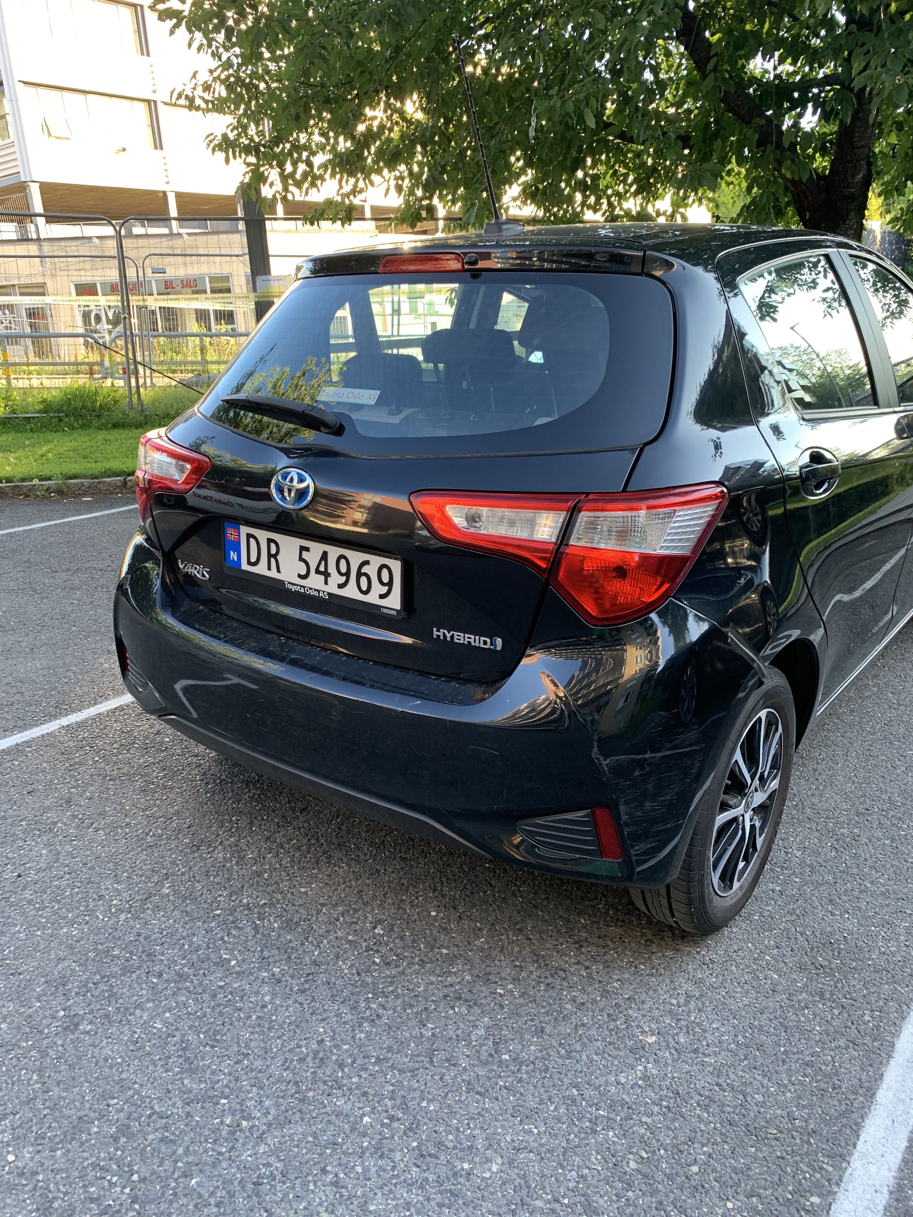 Toyota Yaris with GPS