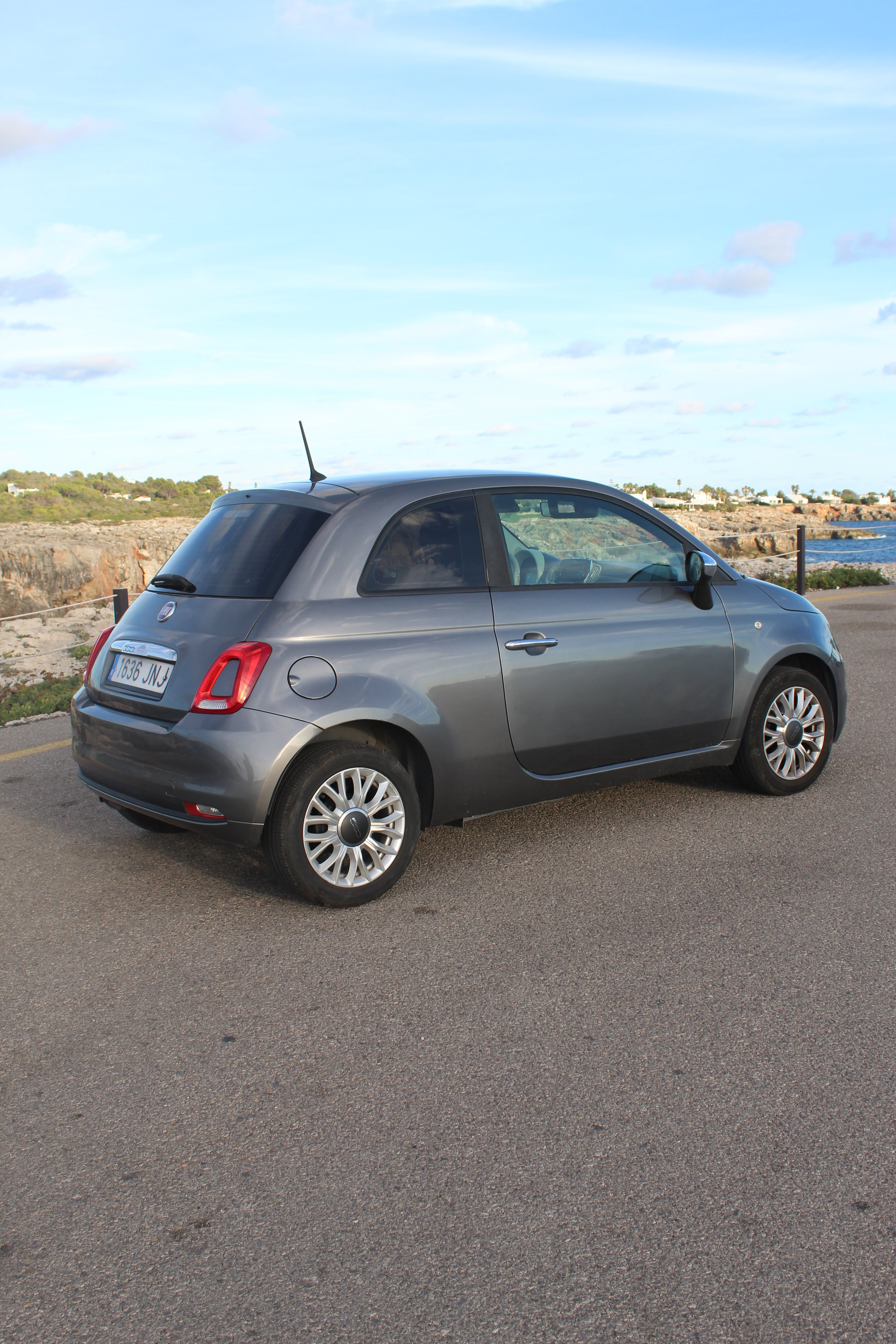Fiat 500 con Puertos de carga USB