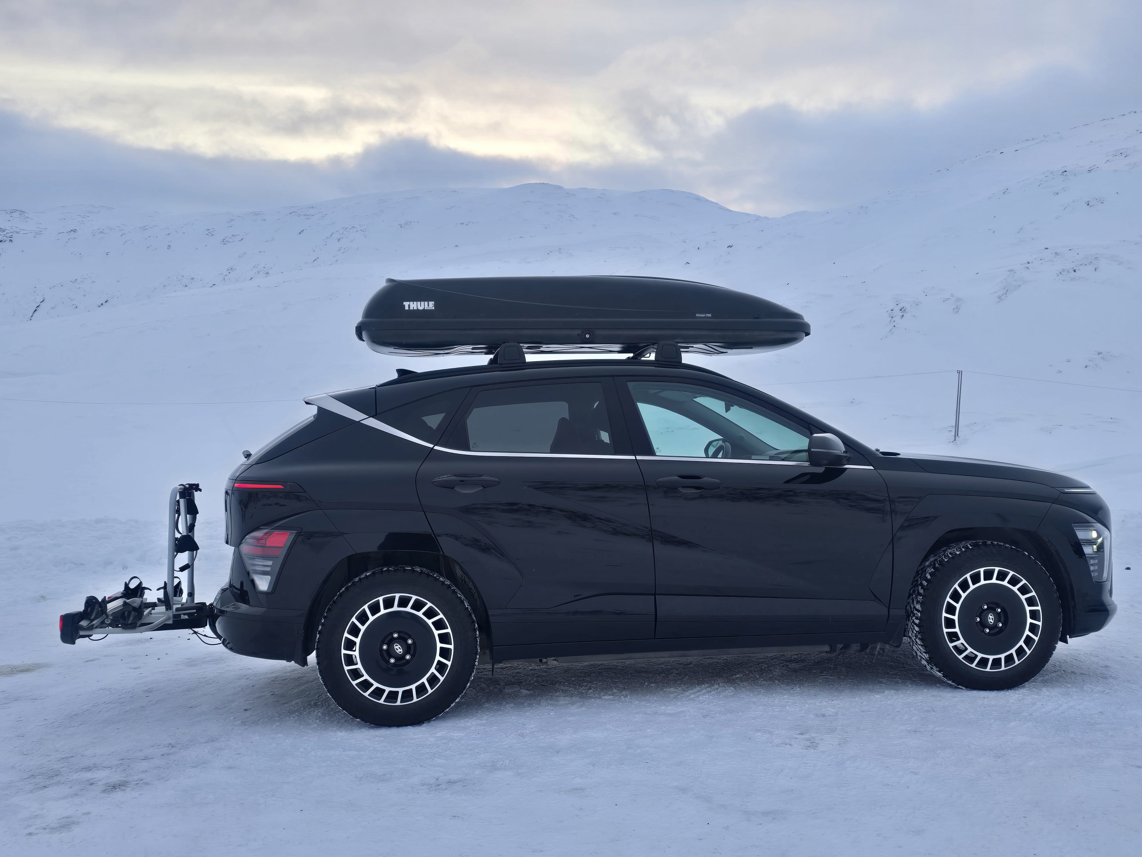 Hyundai Kona Electric med Android Auto