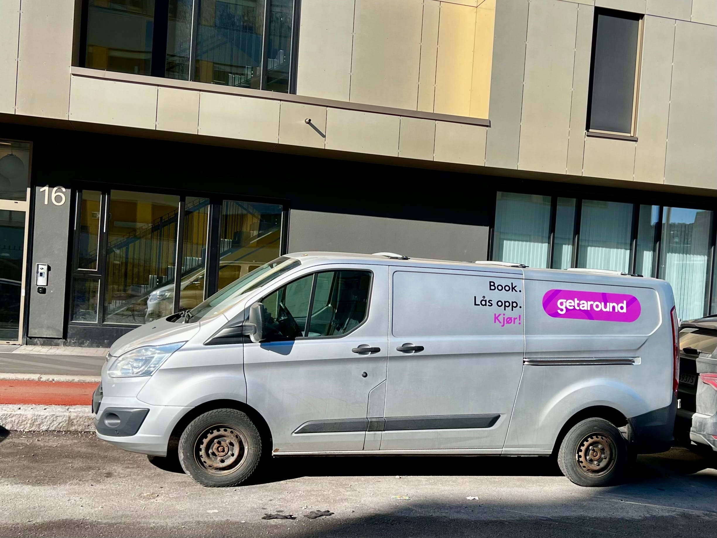 Ford Transit Custom Varebil mit Klimaanlage