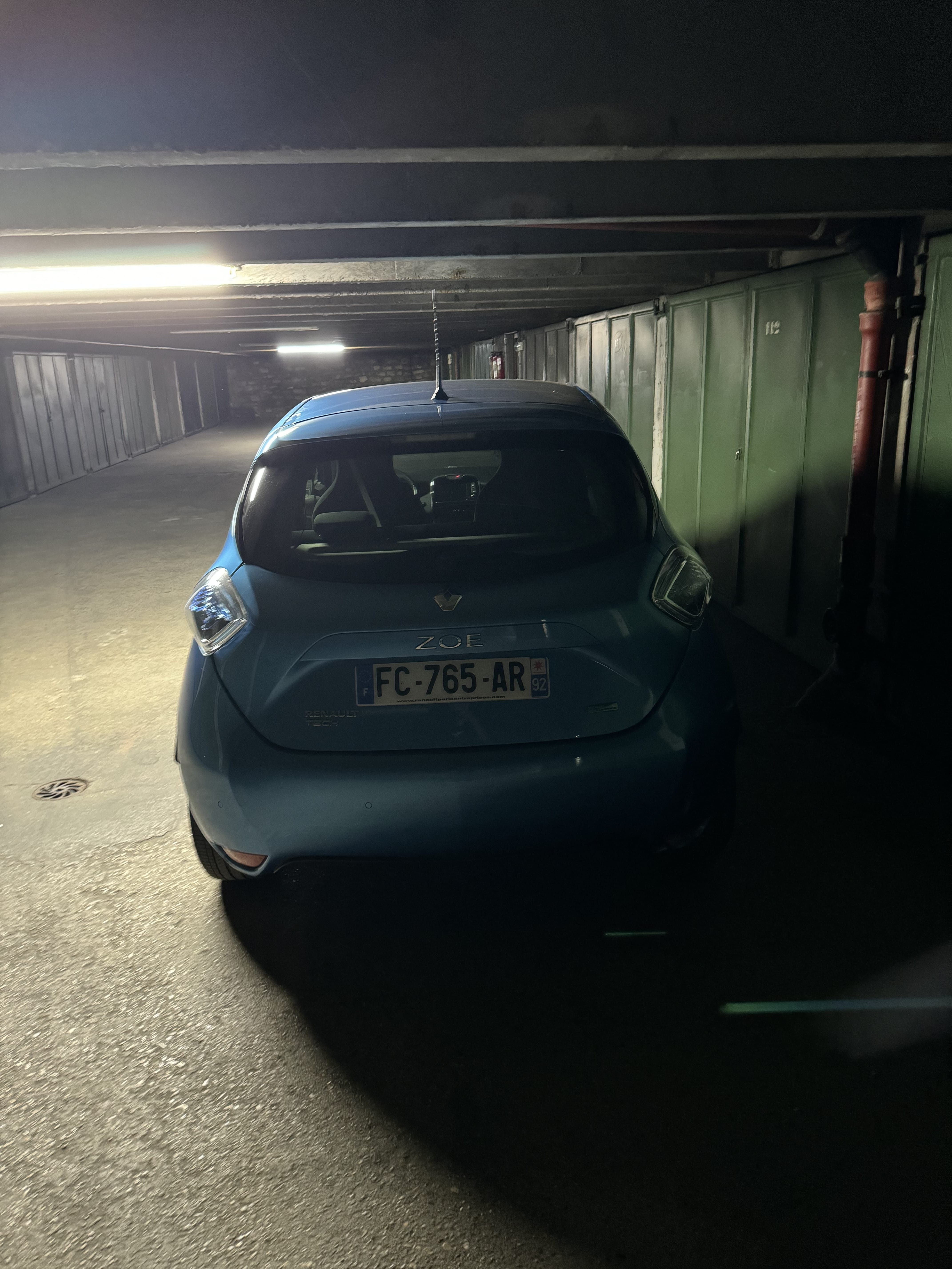 Renault ZOE avec GPS