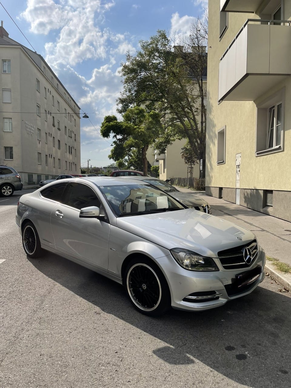 Mercedes C-Klasse Coupé, 2011, Super 95