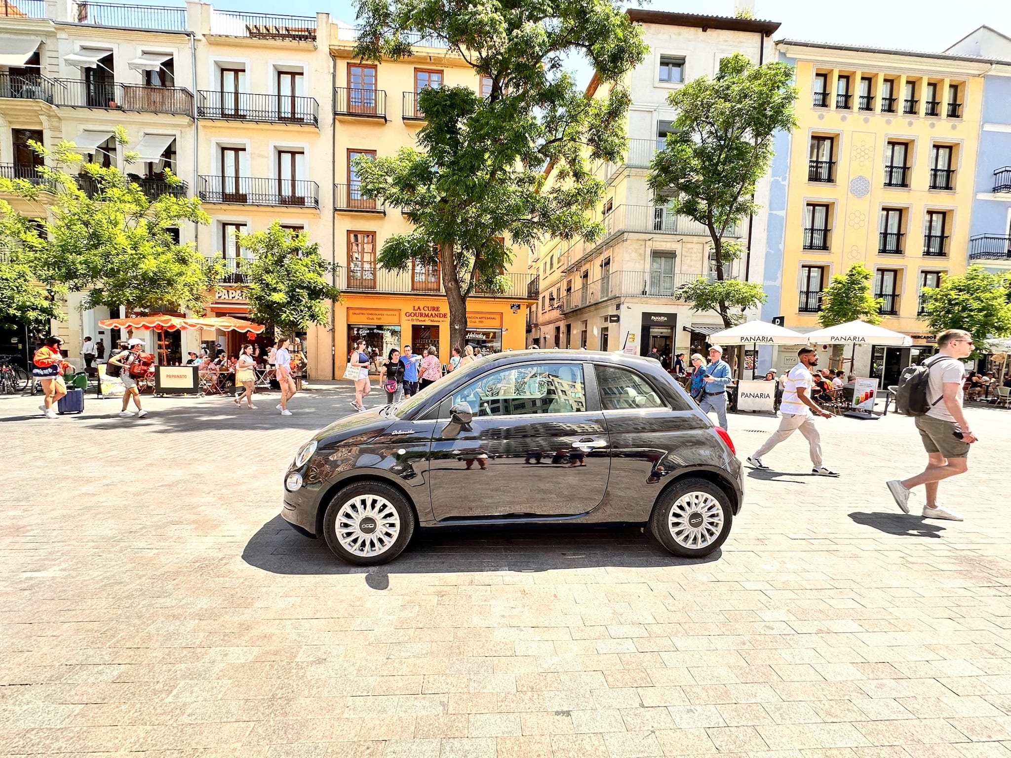 Fiat 500 con Apple CarPlay